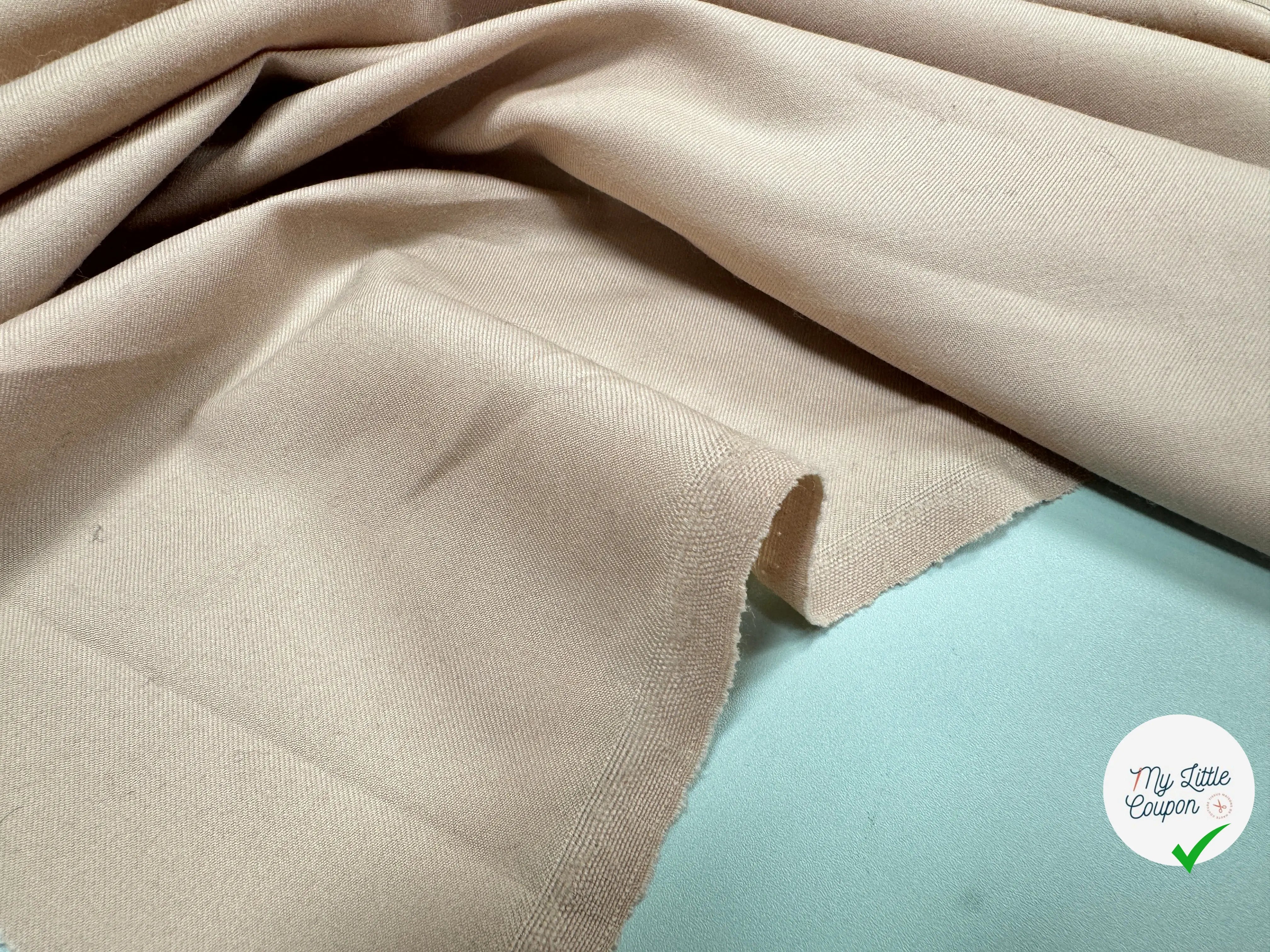 TOILE SERGĂE FLUIDE POLYLAINEÂ - My Little Coupon