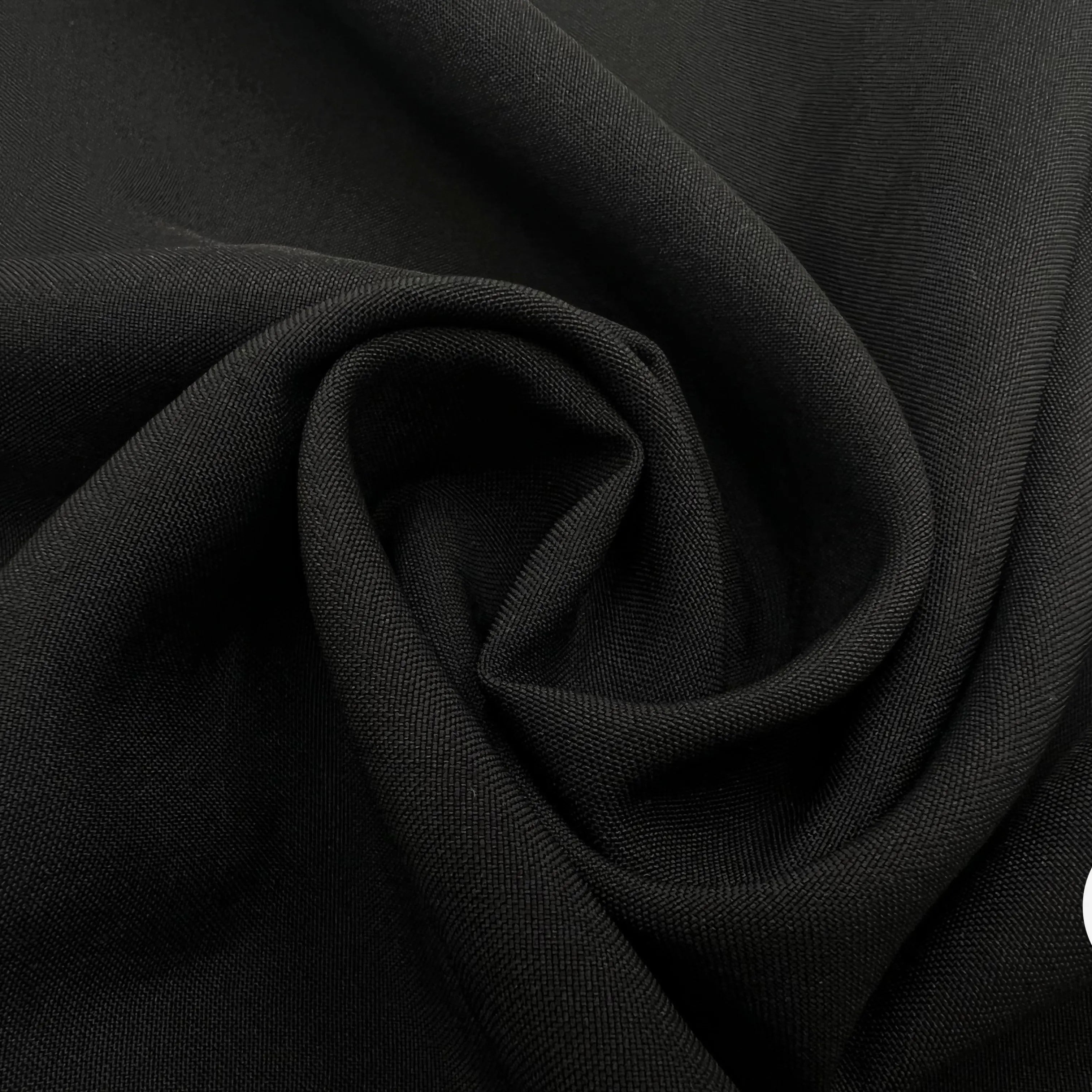 TOILE SOUPLE NOIRE - My Little Coupon - tissu - coudre