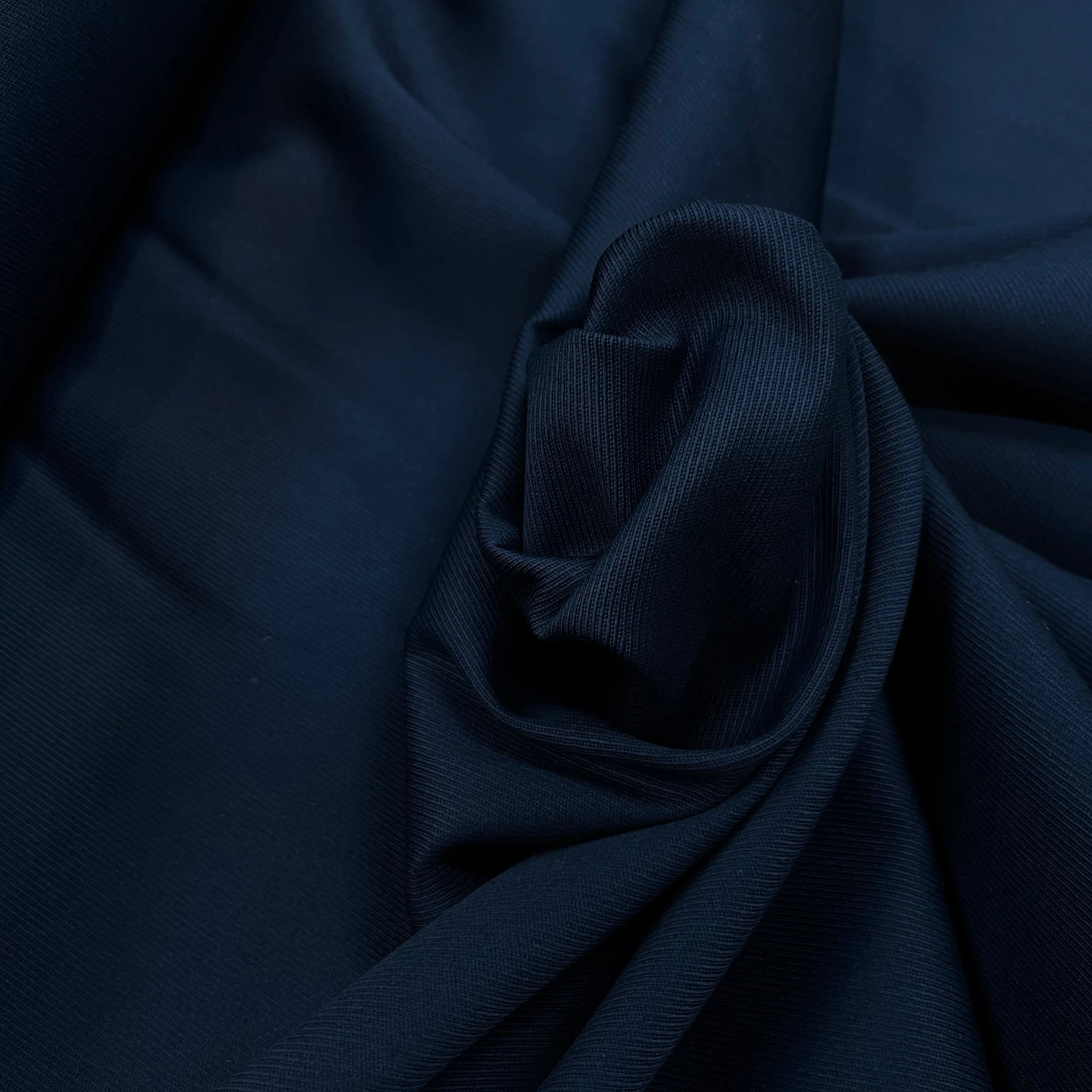 TOILE STRIÉE POLYESTER BLEU FONCÉ 113CM - My Little Coupon