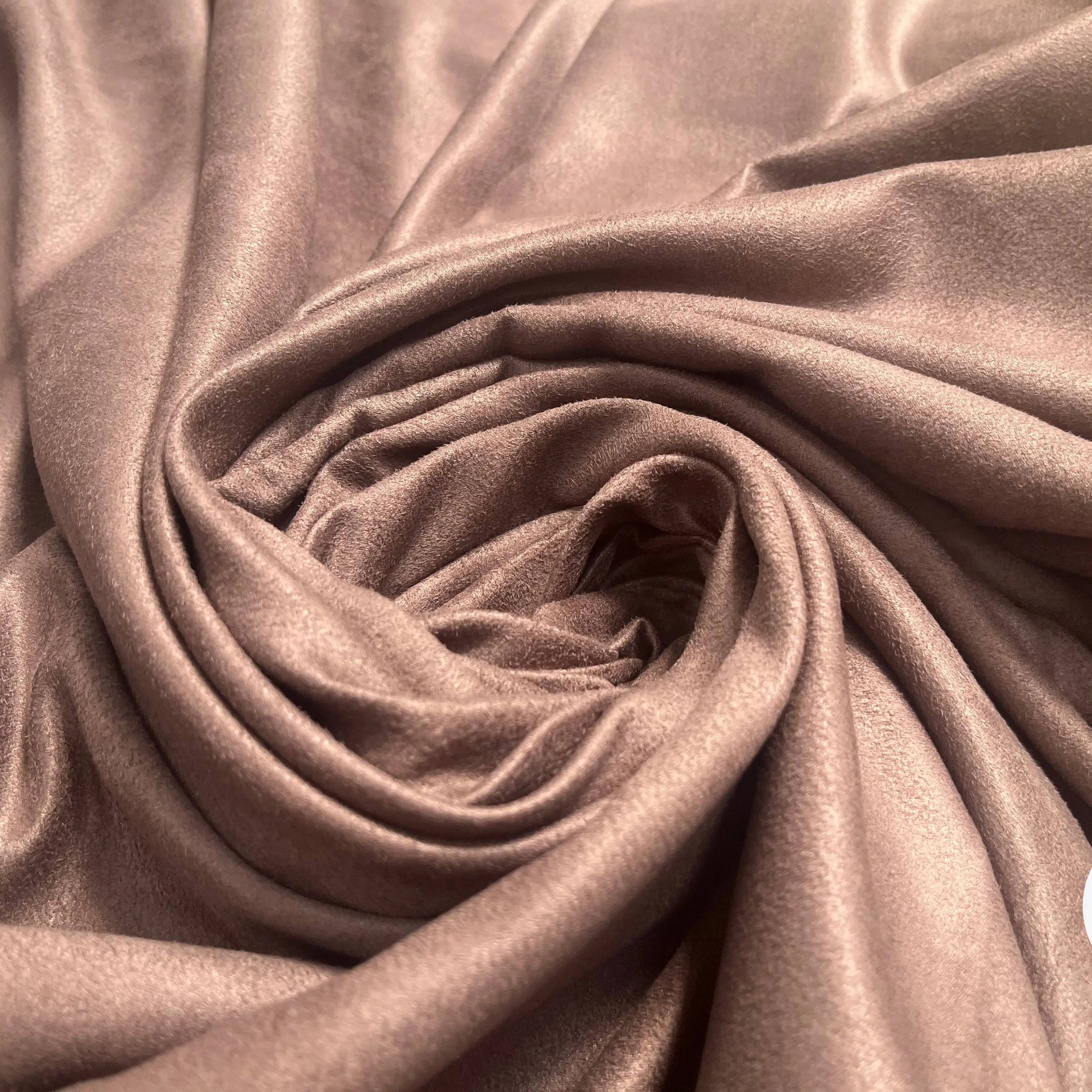 TOILE SUEDINE FLUIDE TOUCHER TOUT DOUX MARRON - My Little Coupon