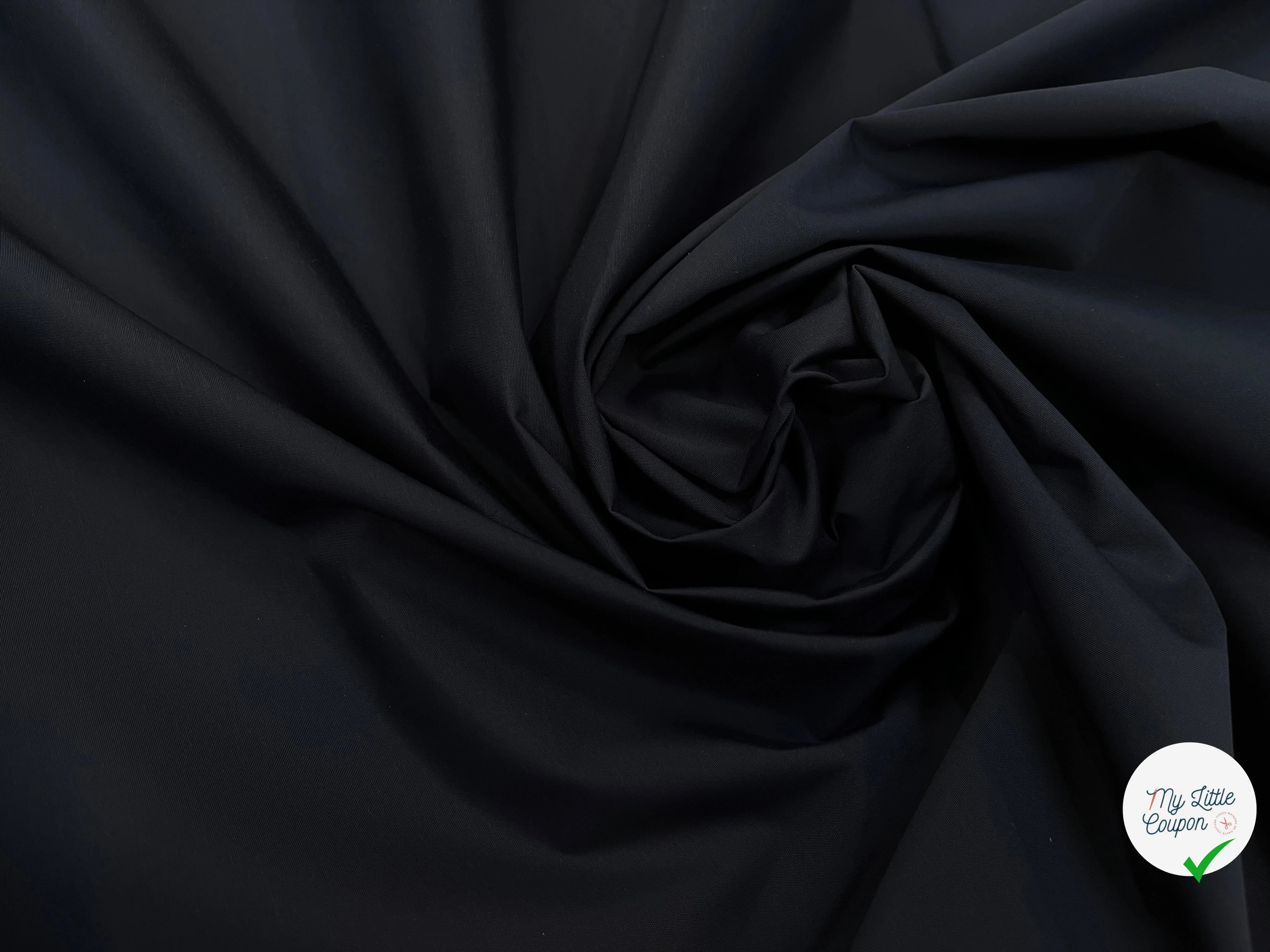 TOILE TECHNIQUE CRAQUANTE DOUBLE FACE MARINE ET BLEU NUIT - My Little Coupon