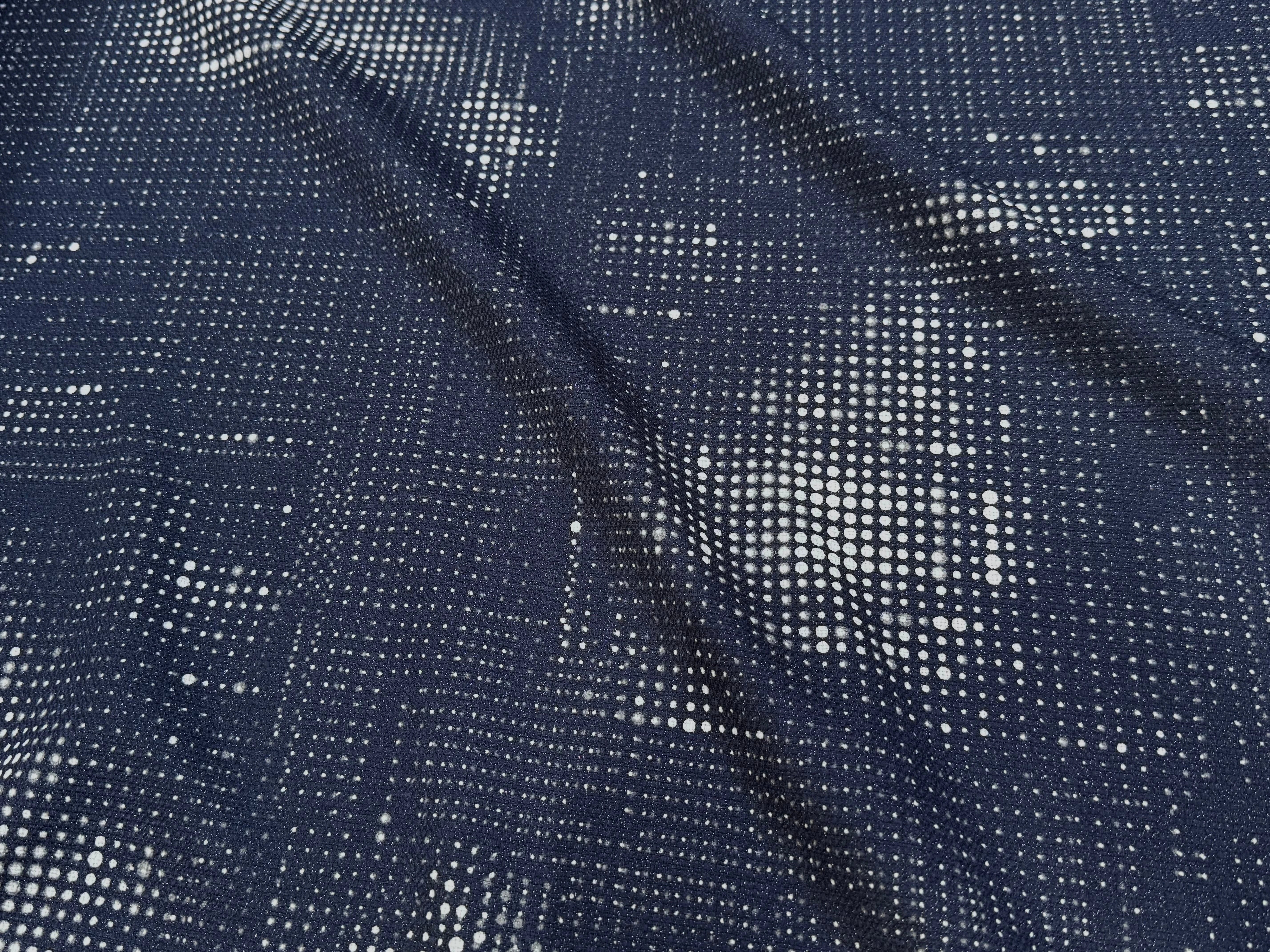 TOILE TISSÉE FOND MARINE SOUPLE - My Little Coupon