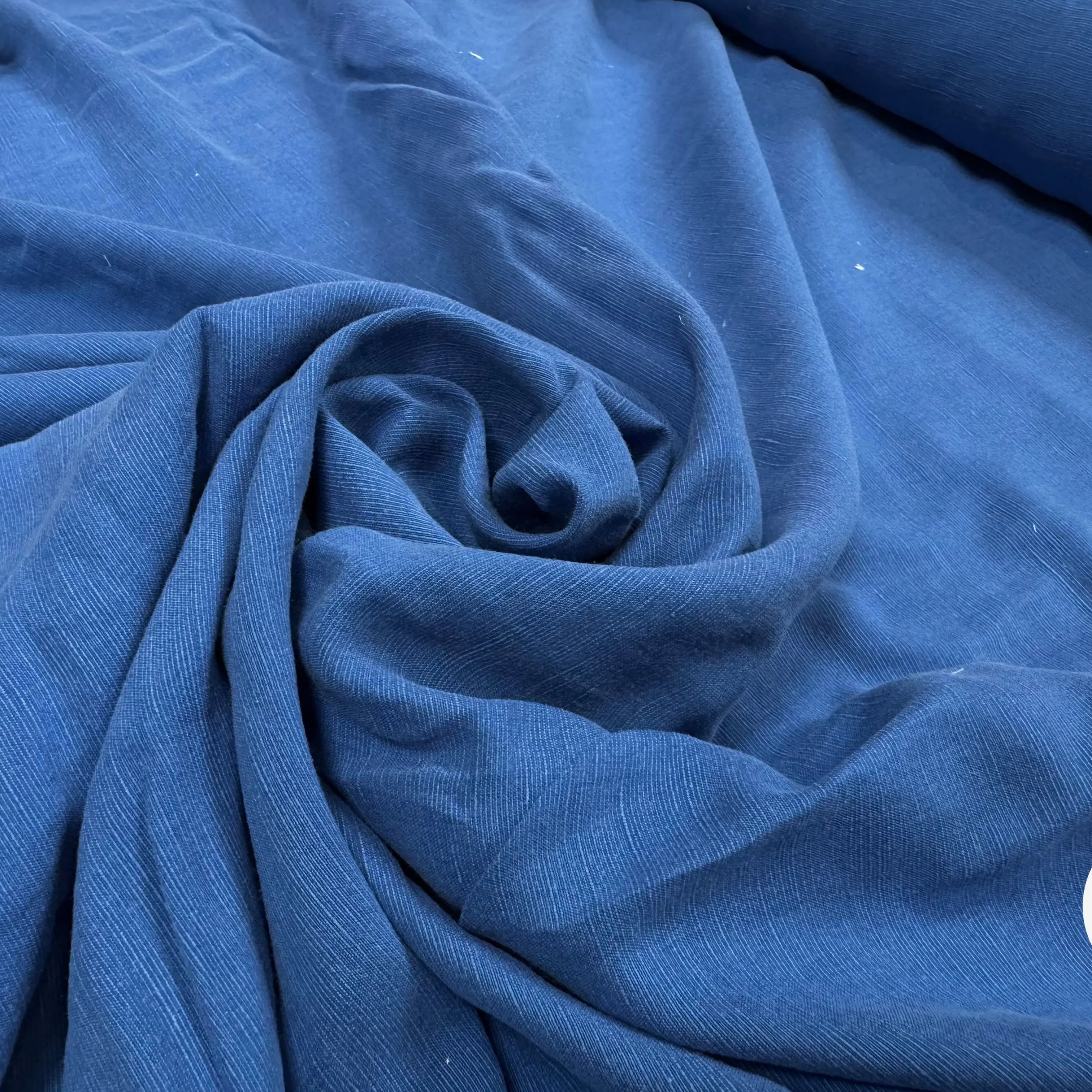 TOILE VISCOSE RUSTIC BLEU - My Little Coupon