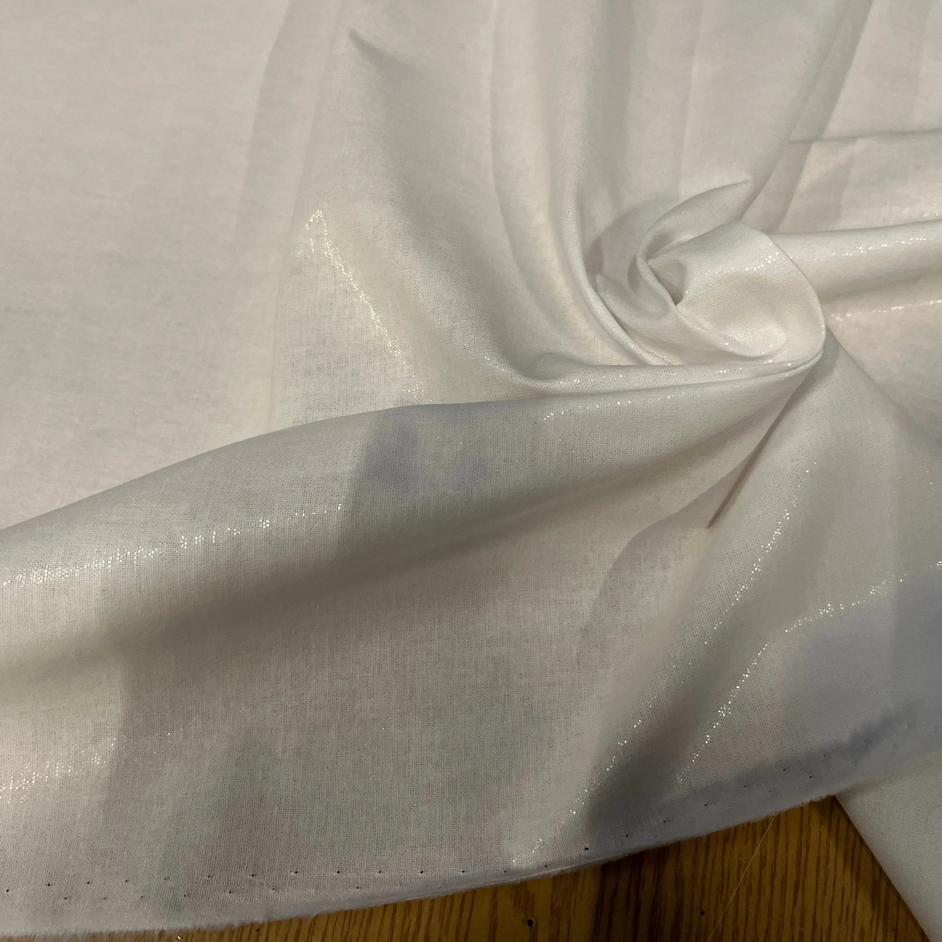 TRIPLURE THERMOCOLLANT TISSÉ BLANC ENDROIT SATINÉ - My Little Coupon