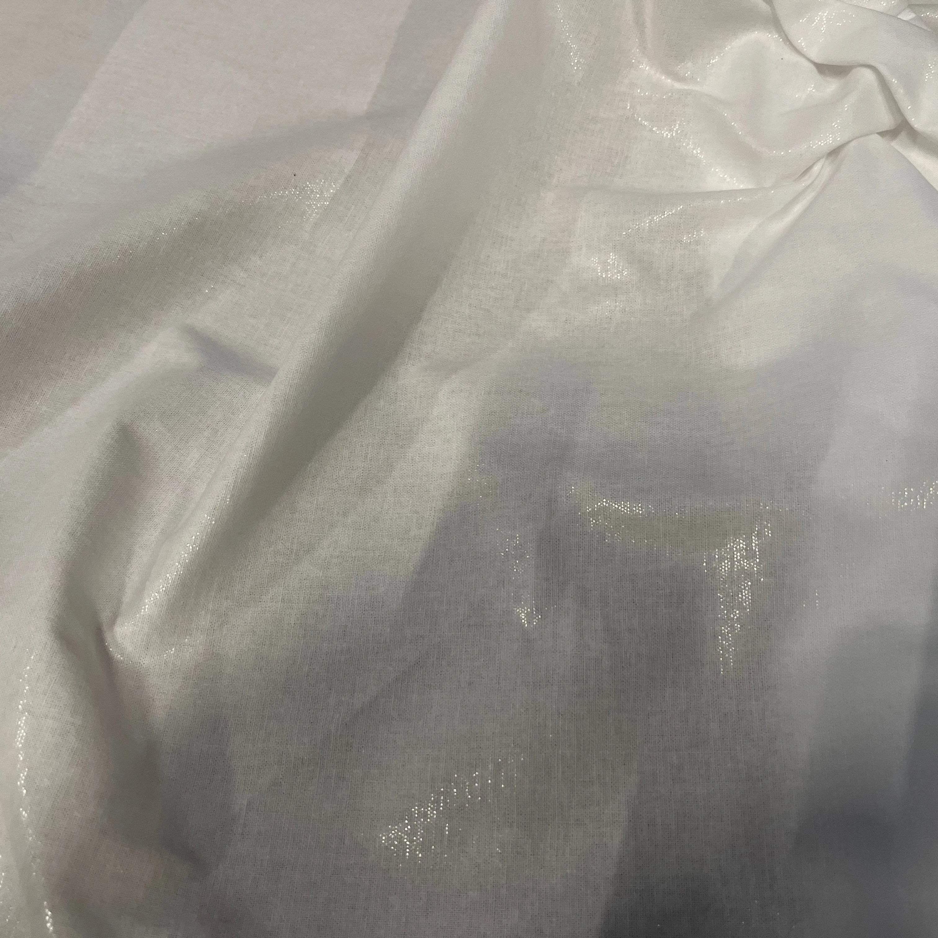 TRIPLURE THERMOCOLLANT TISSÉ BLANC ENDROIT SATINÉ - My Little Coupon