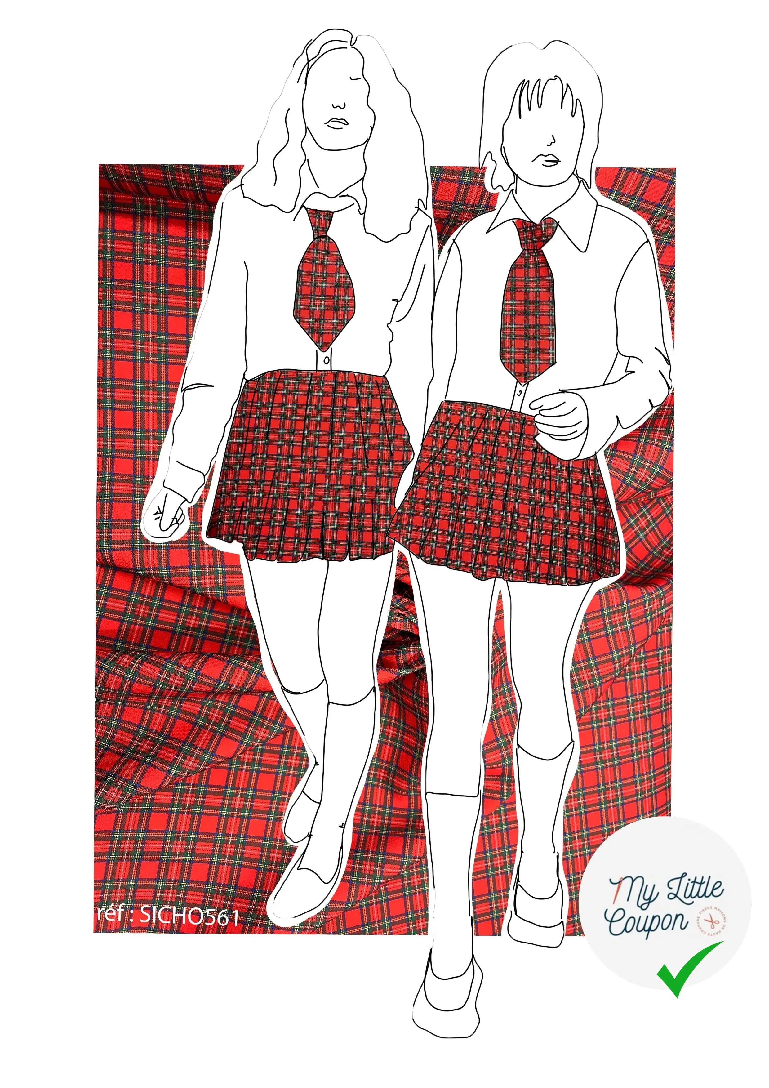 TUTO PATRON CRAVATE GRATUIT - QUE FAIRE AVEC SES CHUTES DE TISSUS ? - My Little Coupon - tissu - coudre