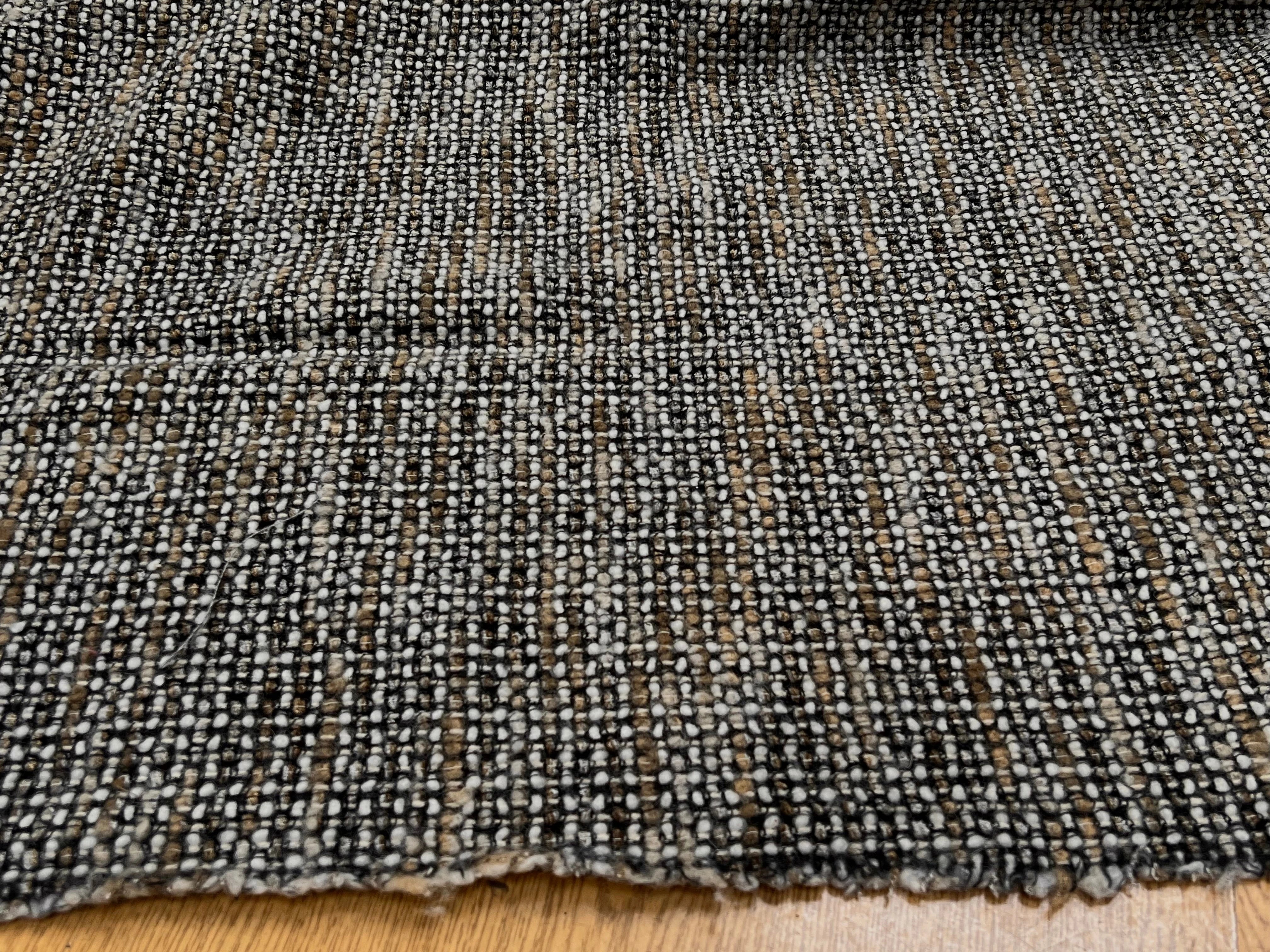 TWEED BOUCLETTE BEIGE MARRON NOIR 90% LAINE - My Little Coupon
