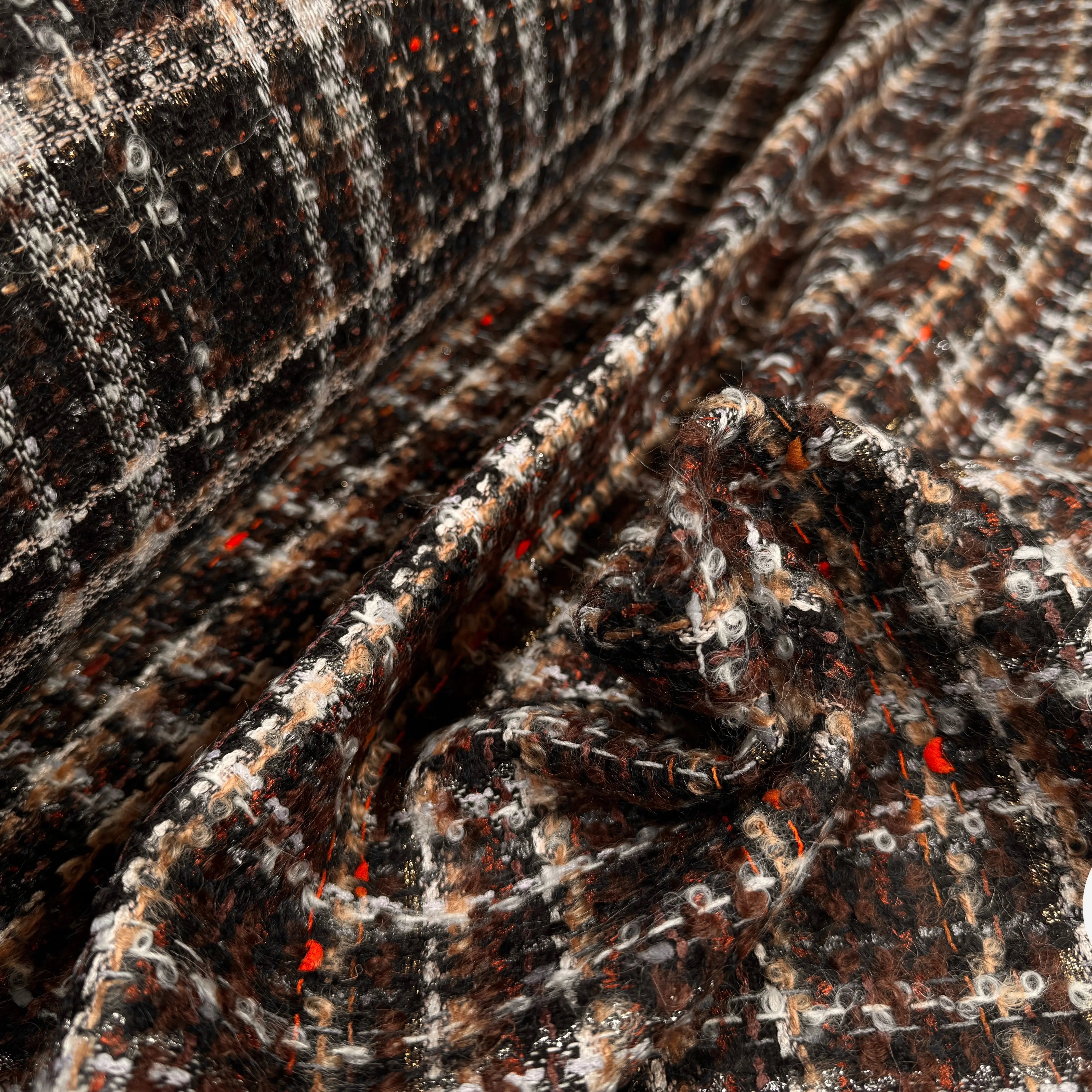 TWEED BOUCLETTE DE PRESTIGE MADE IN FRANCE - My Little Coupon