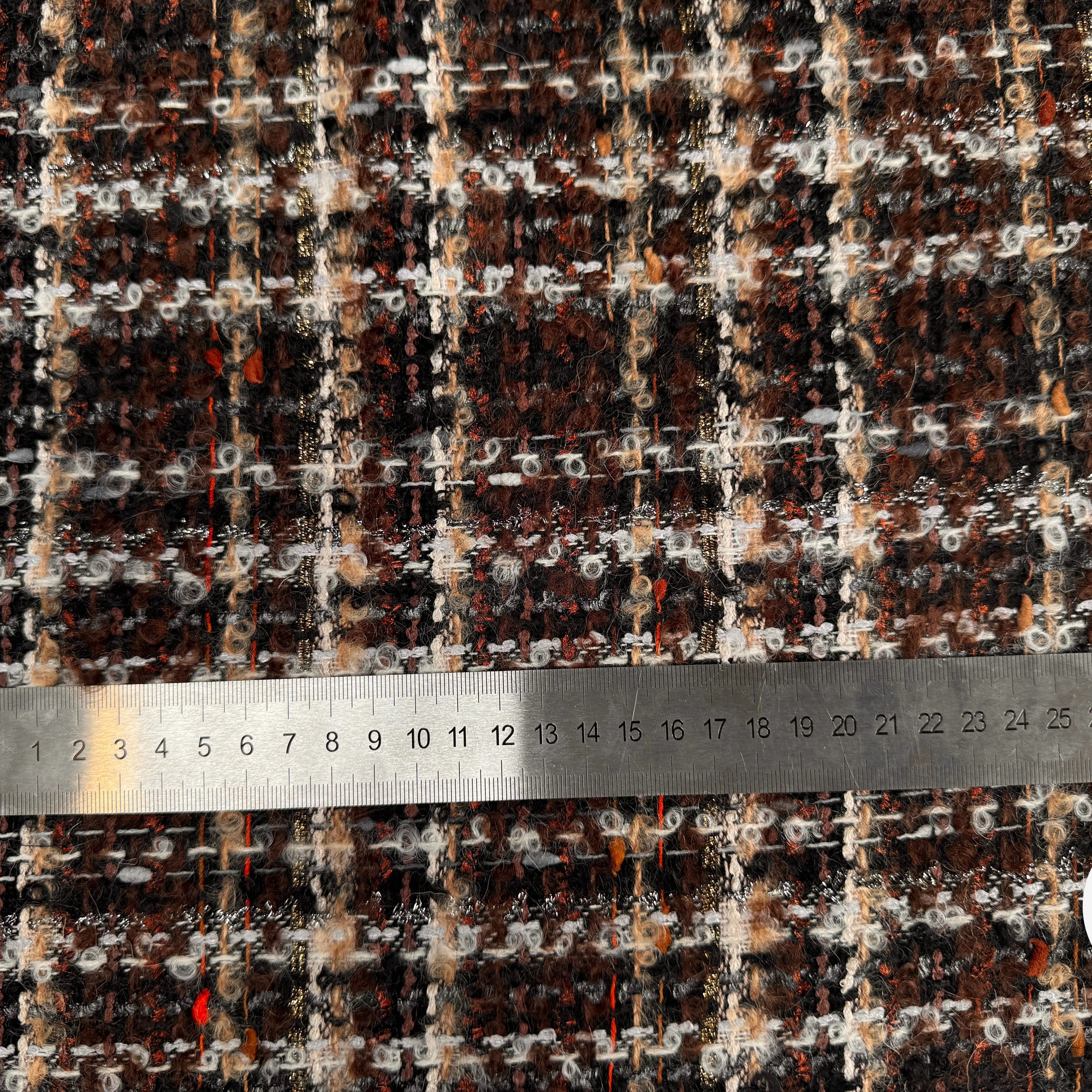 TWEED BOUCLETTE DE PRESTIGE MADE IN FRANCE - My Little Coupon