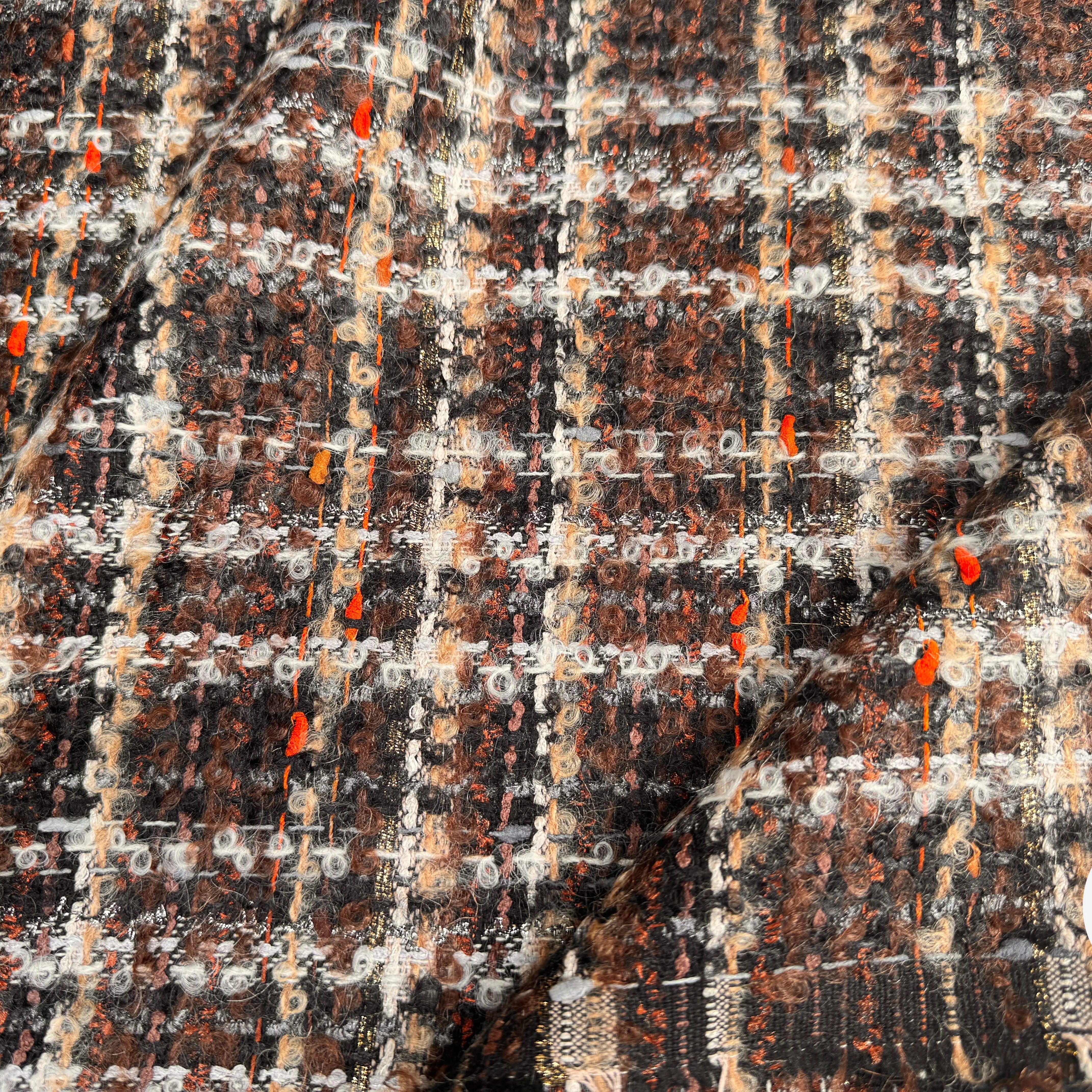 TWEED BOUCLETTE DE PRESTIGE MADE IN FRANCE - My Little Coupon