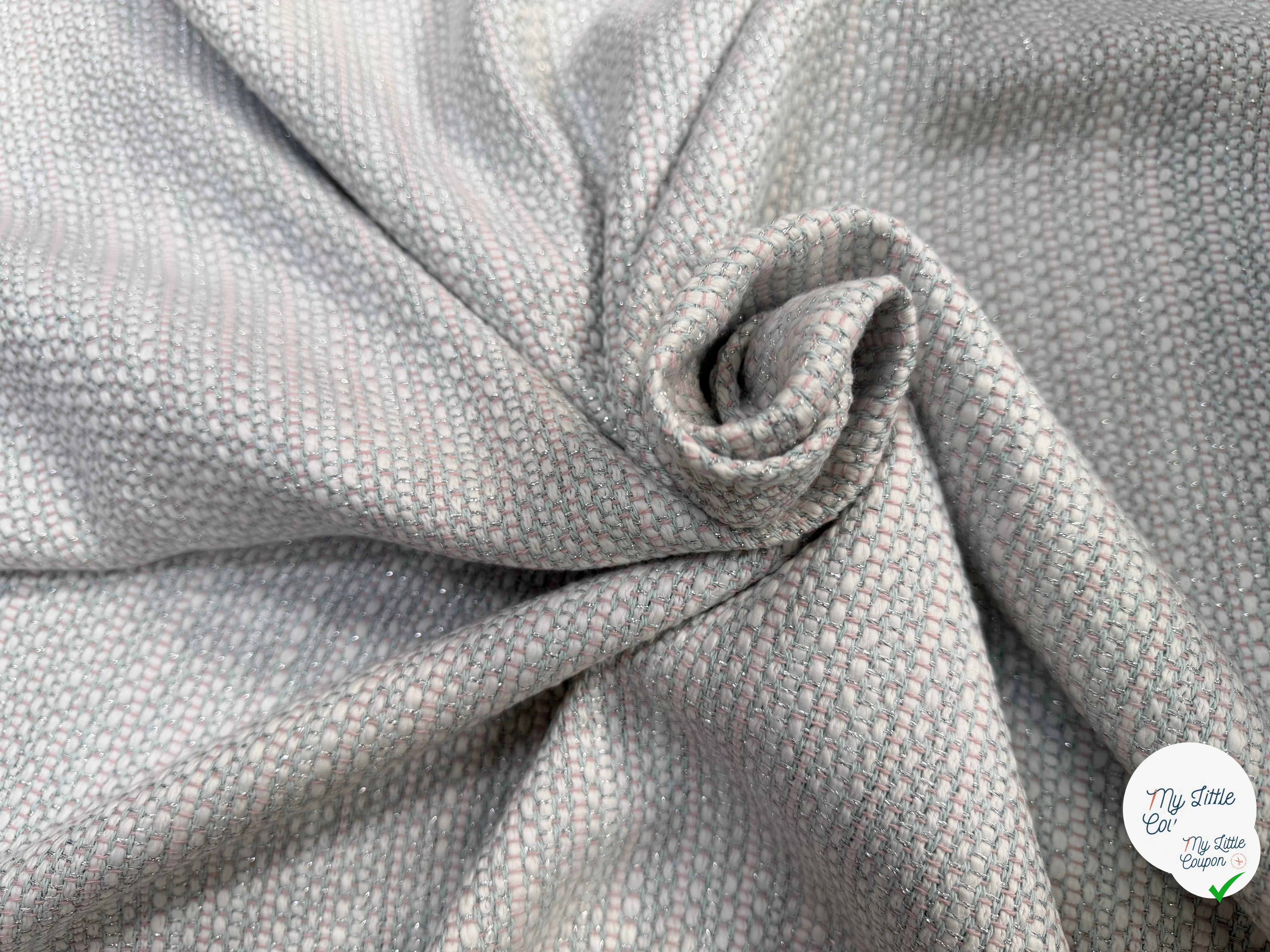 TWEED COTON MI SAISON 4% LUREX - My Little Coupon