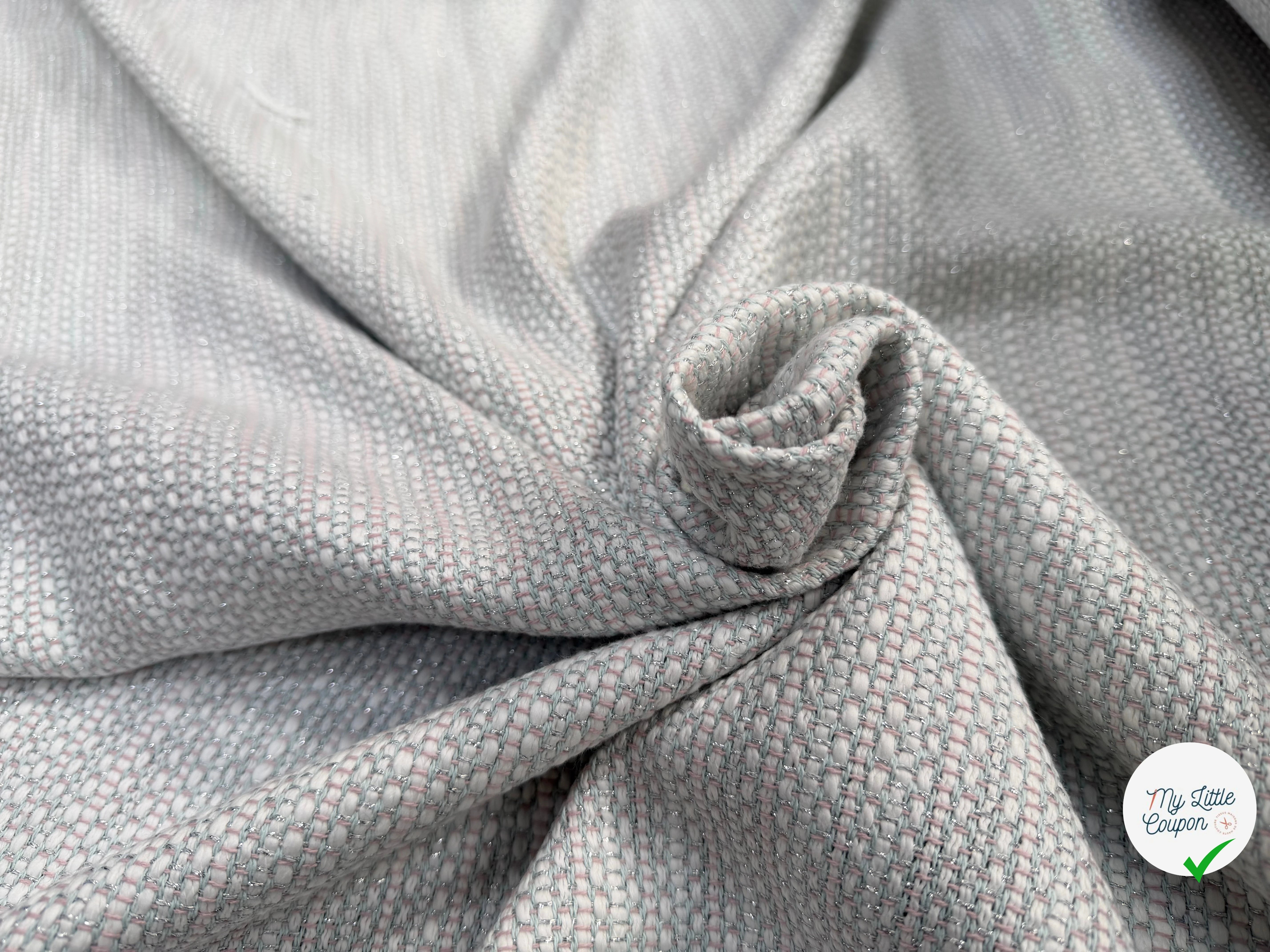 TWEED COTON MI SAISON 4% LUREX - My Little Coupon