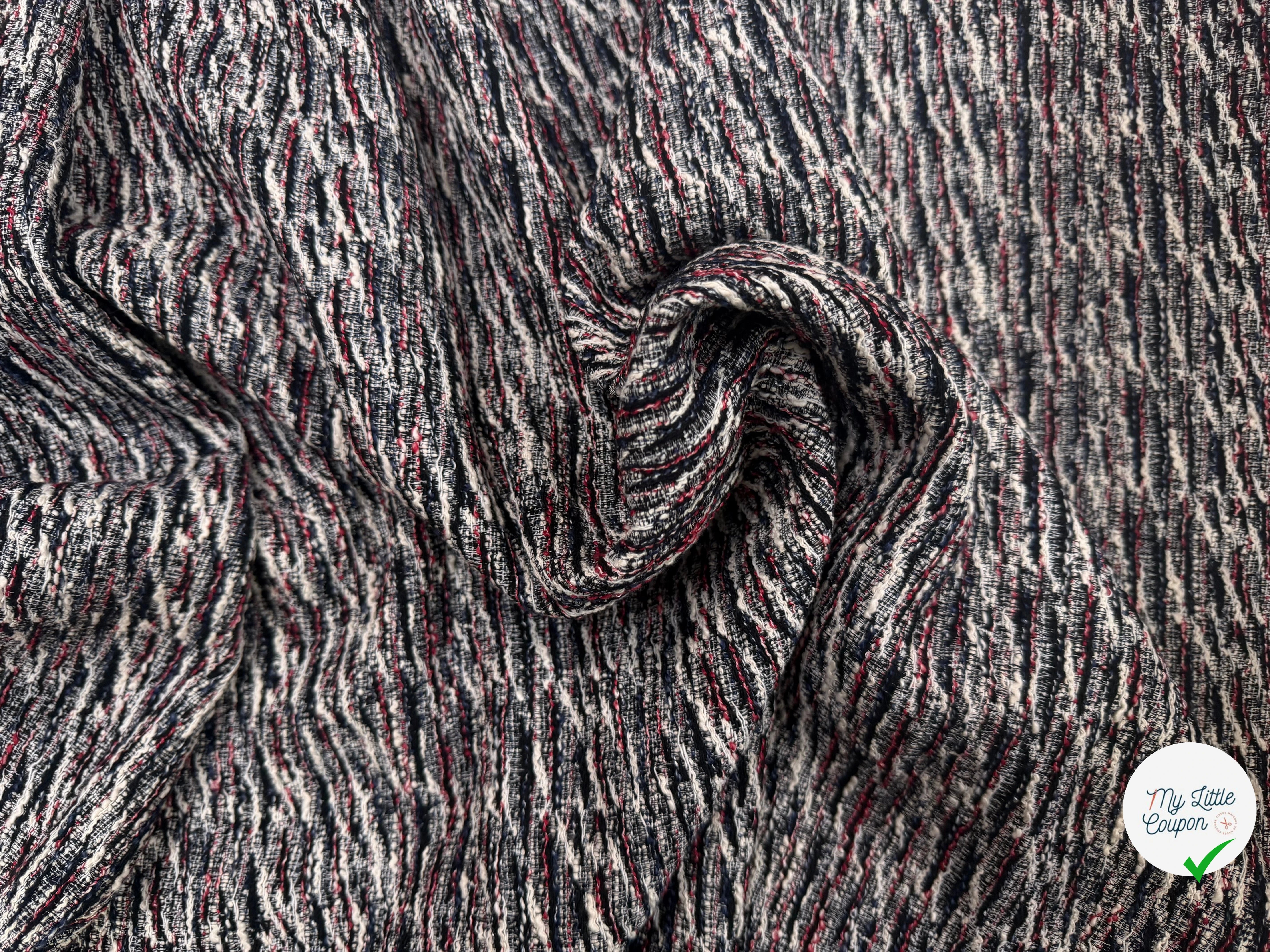 TWEED COTON MULCTILOR MI SAISON - My Little Coupon