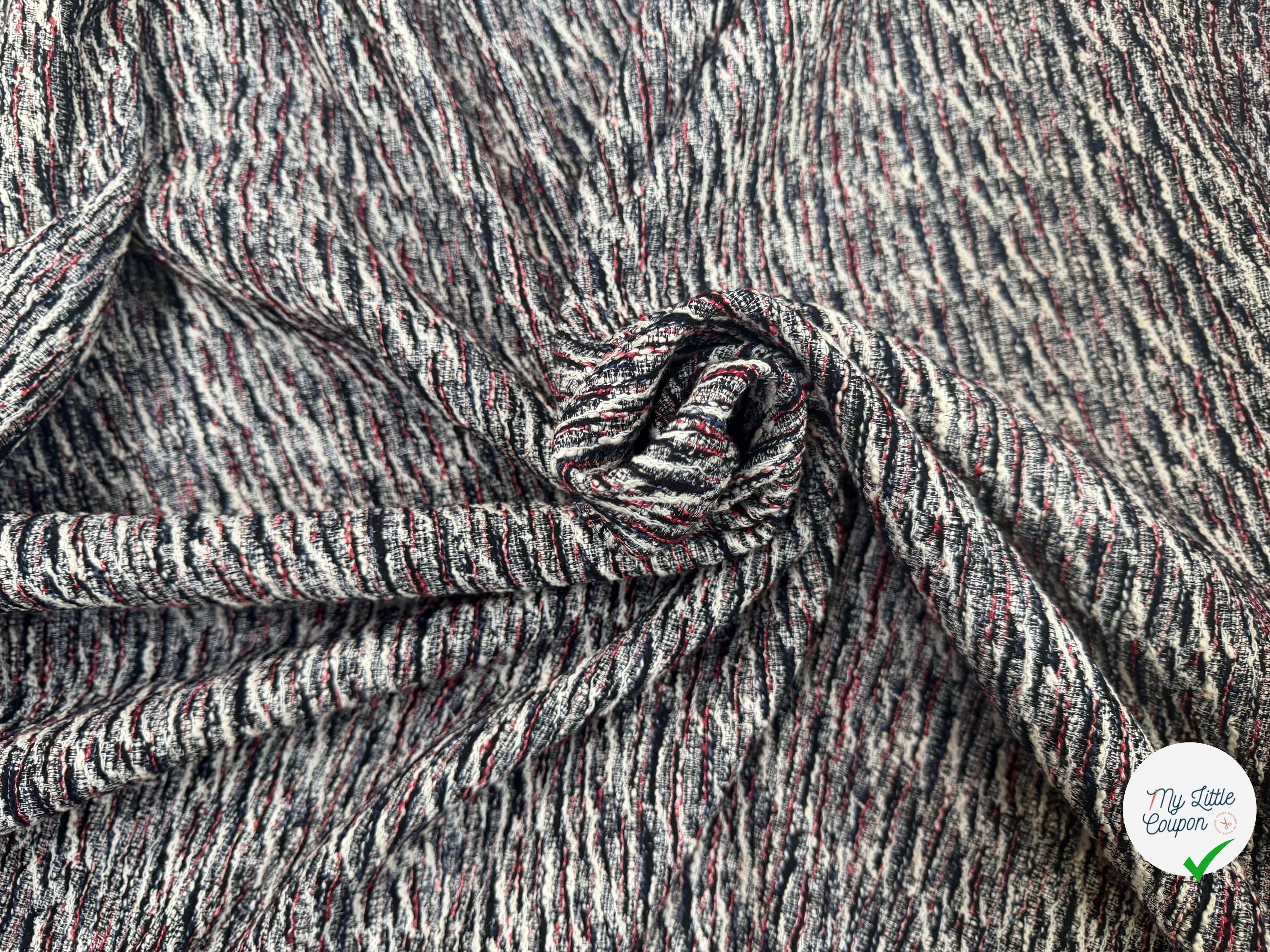 TWEED COTON MULCTILOR MI SAISON - My Little Coupon