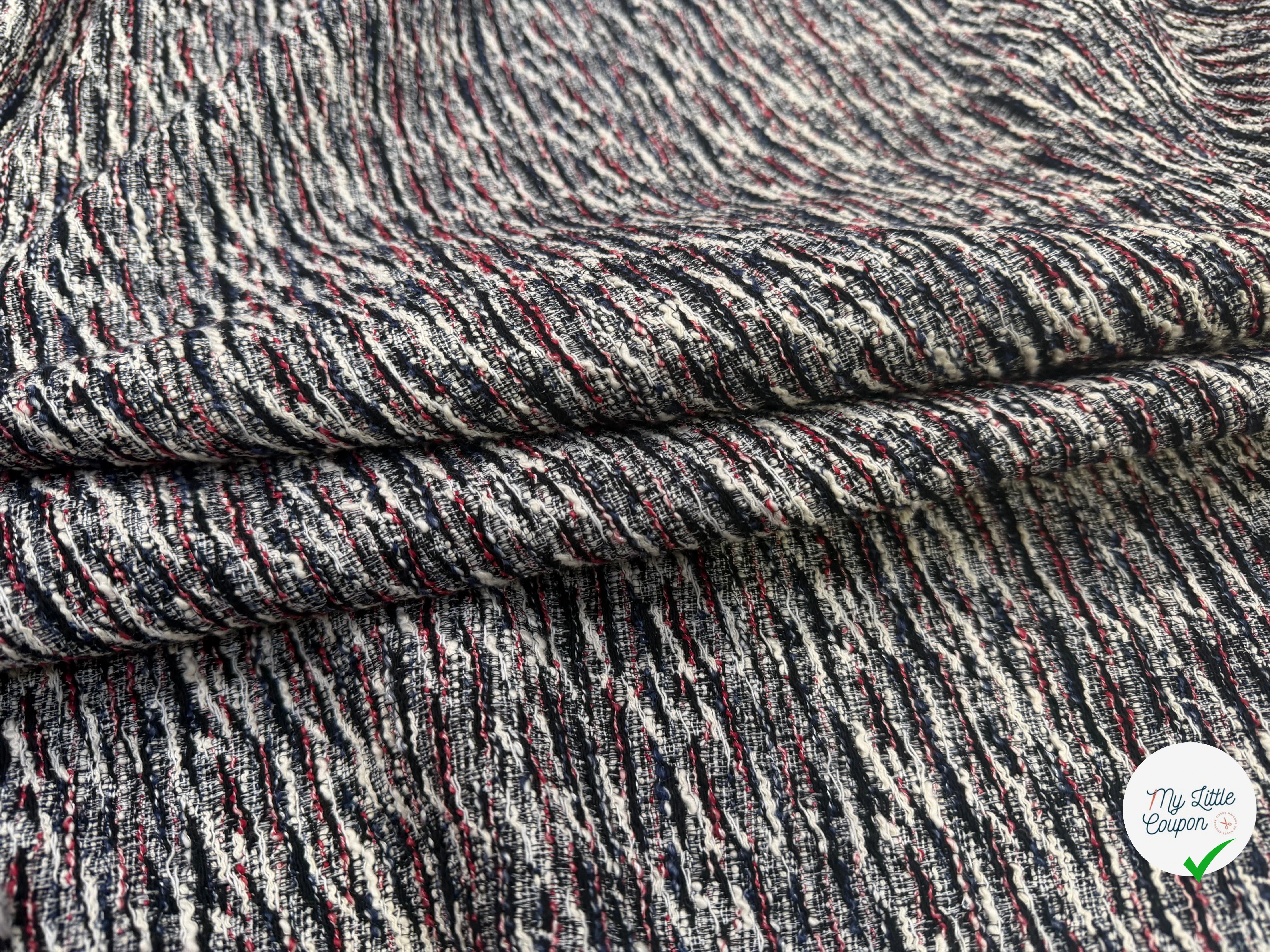 TWEED COTON MULCTILOR MI SAISON - My Little Coupon