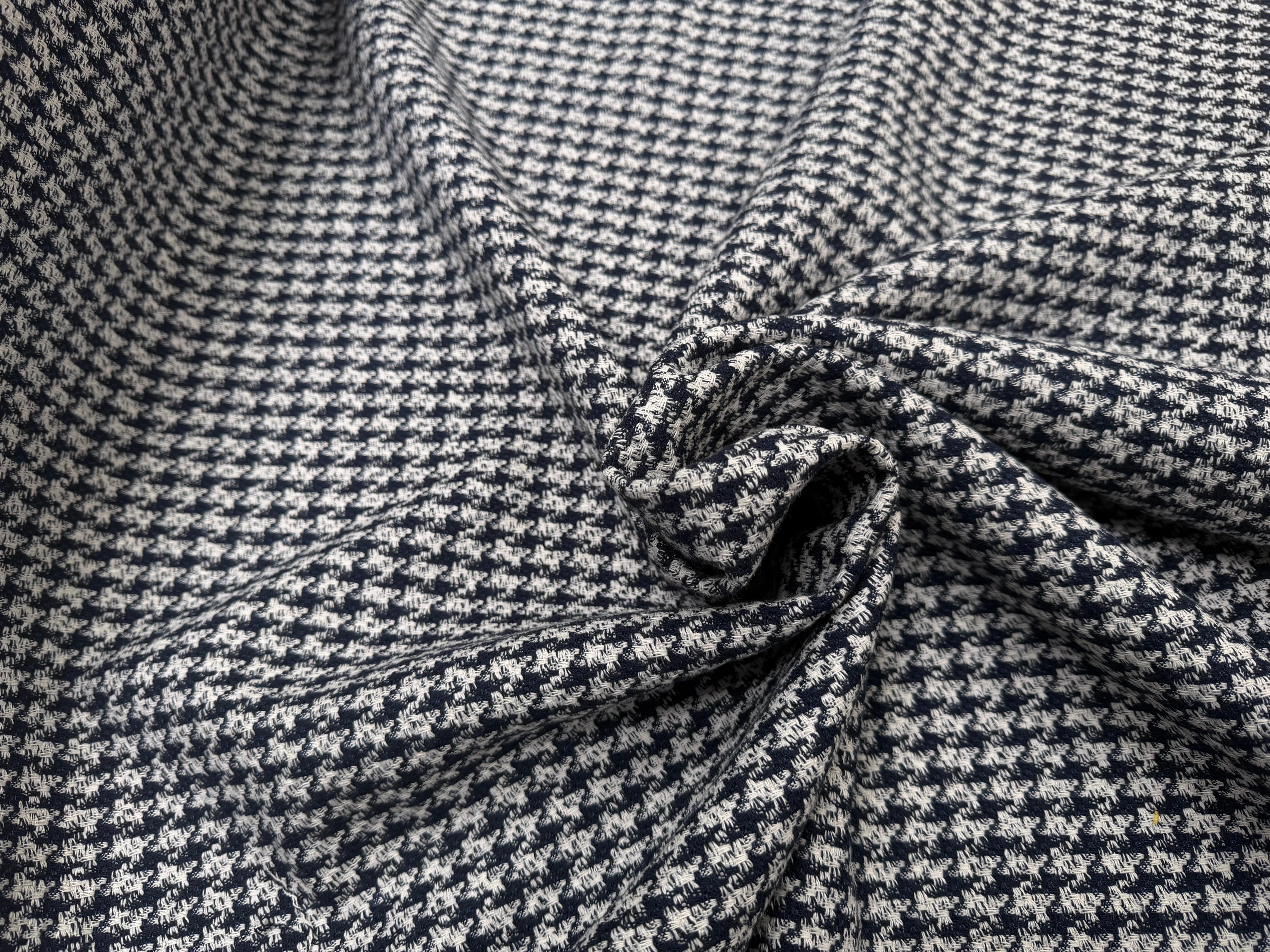 TWEED COTON PIED DE COQ - My Little Coupon