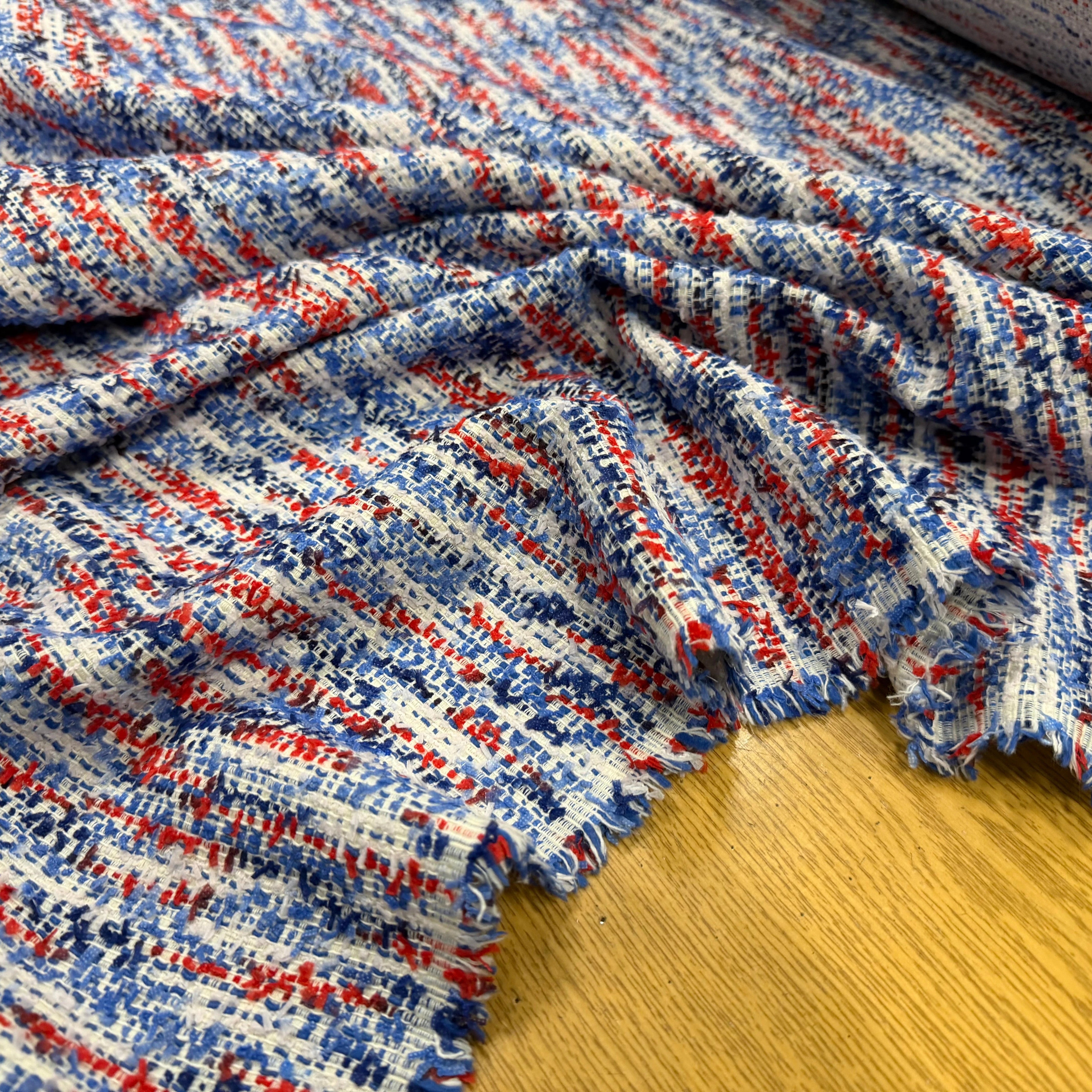 TWEED COTON TAILLEUR MI SAISON - My Little Coupon