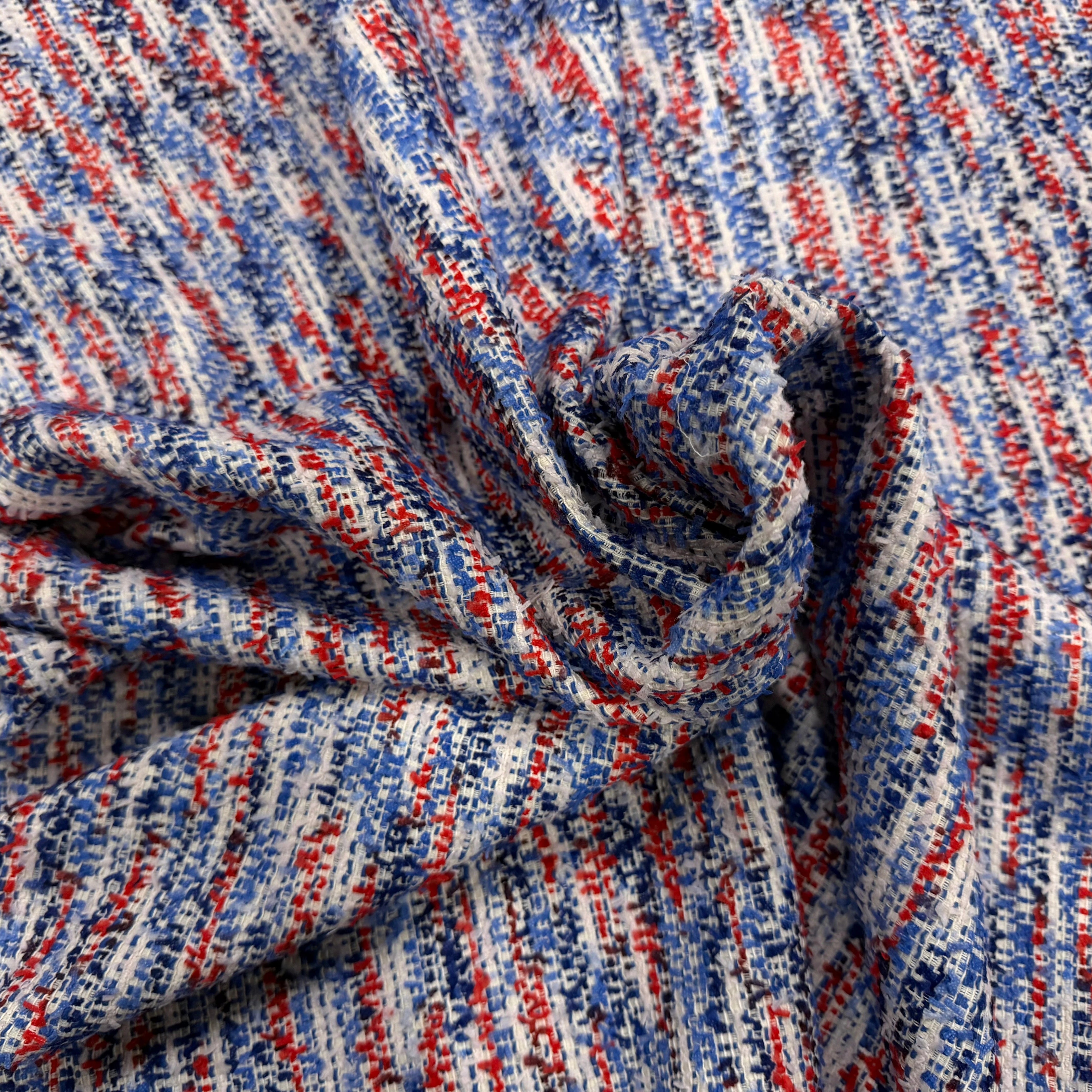 TWEED COTON TAILLEUR MI SAISON - My Little Coupon