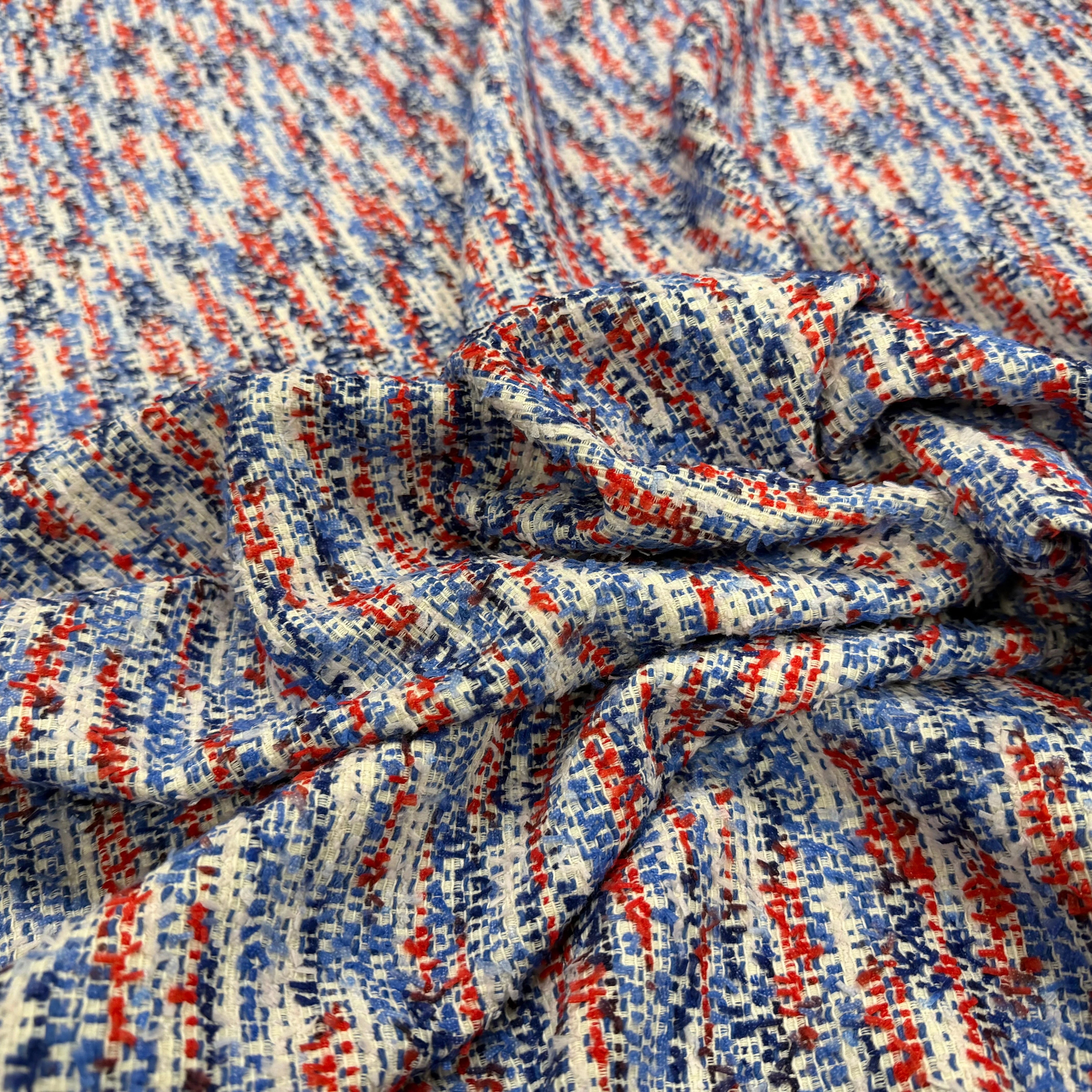 TWEED COTON TAILLEUR MI SAISON - My Little Coupon