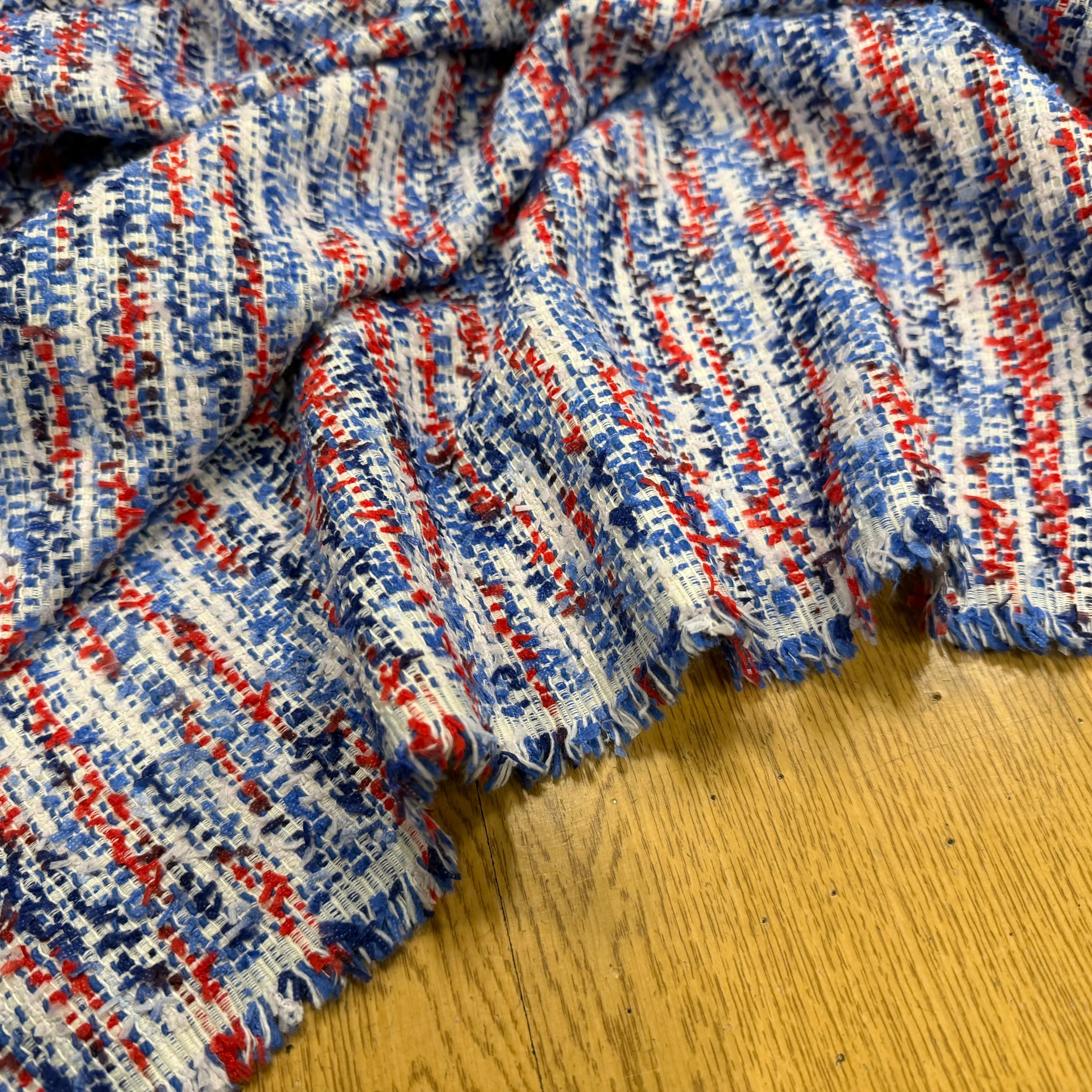 TWEED COTON TAILLEUR MI SAISON - My Little Coupon