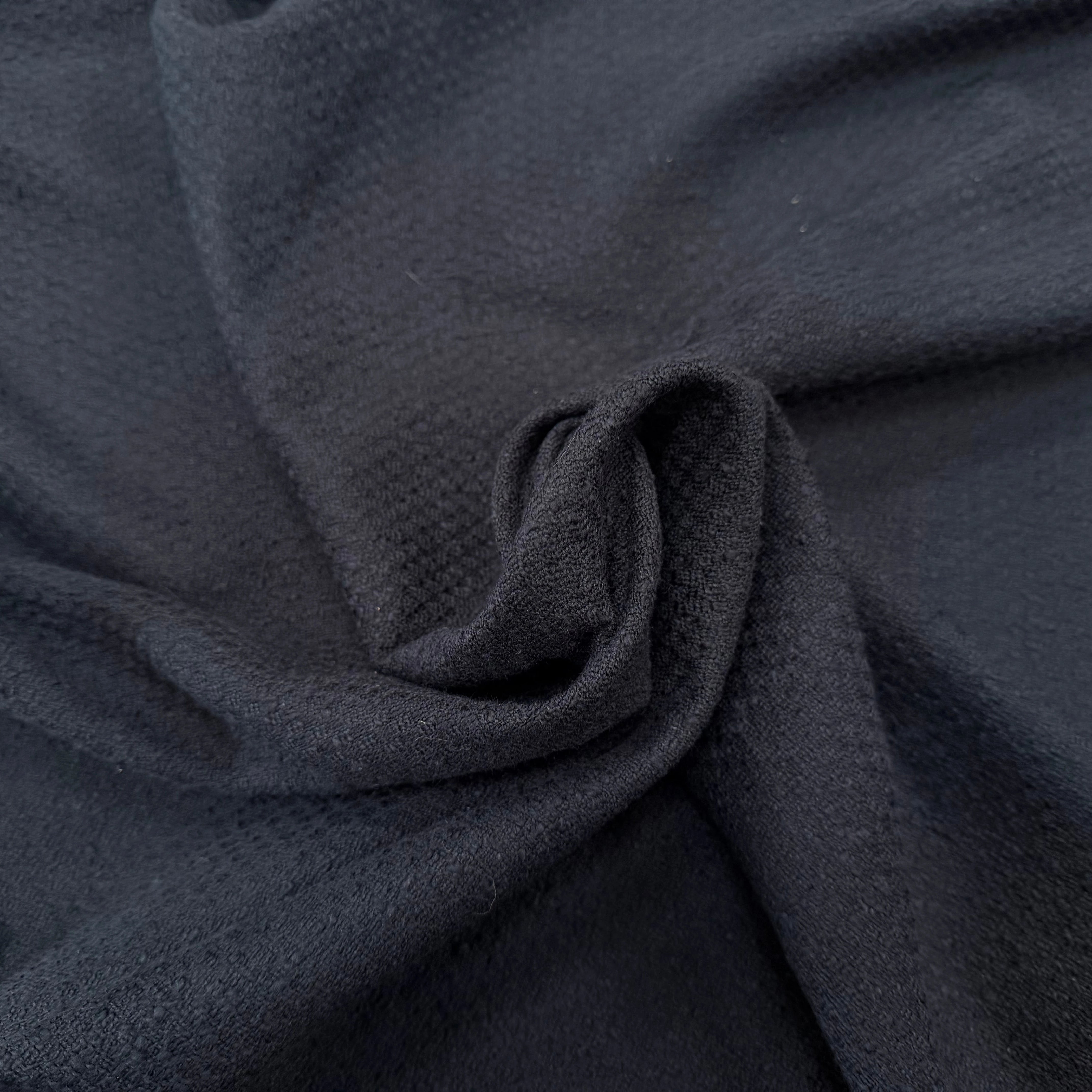 TWEED DE COTON NAVY - My Little Coupon