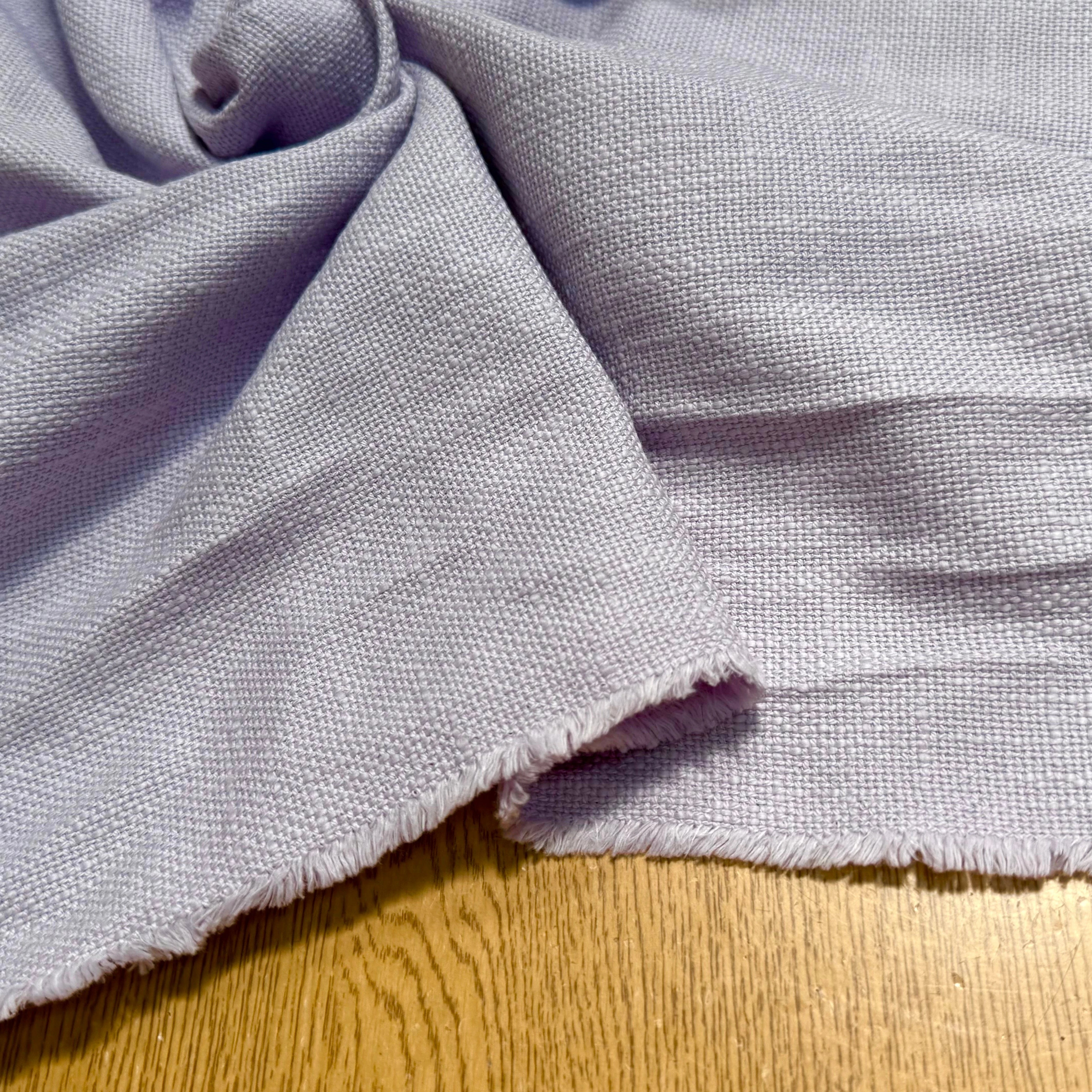 TWEED DE COTON TRICOT RUSTIQUE LAVANDE - My Little Coupon