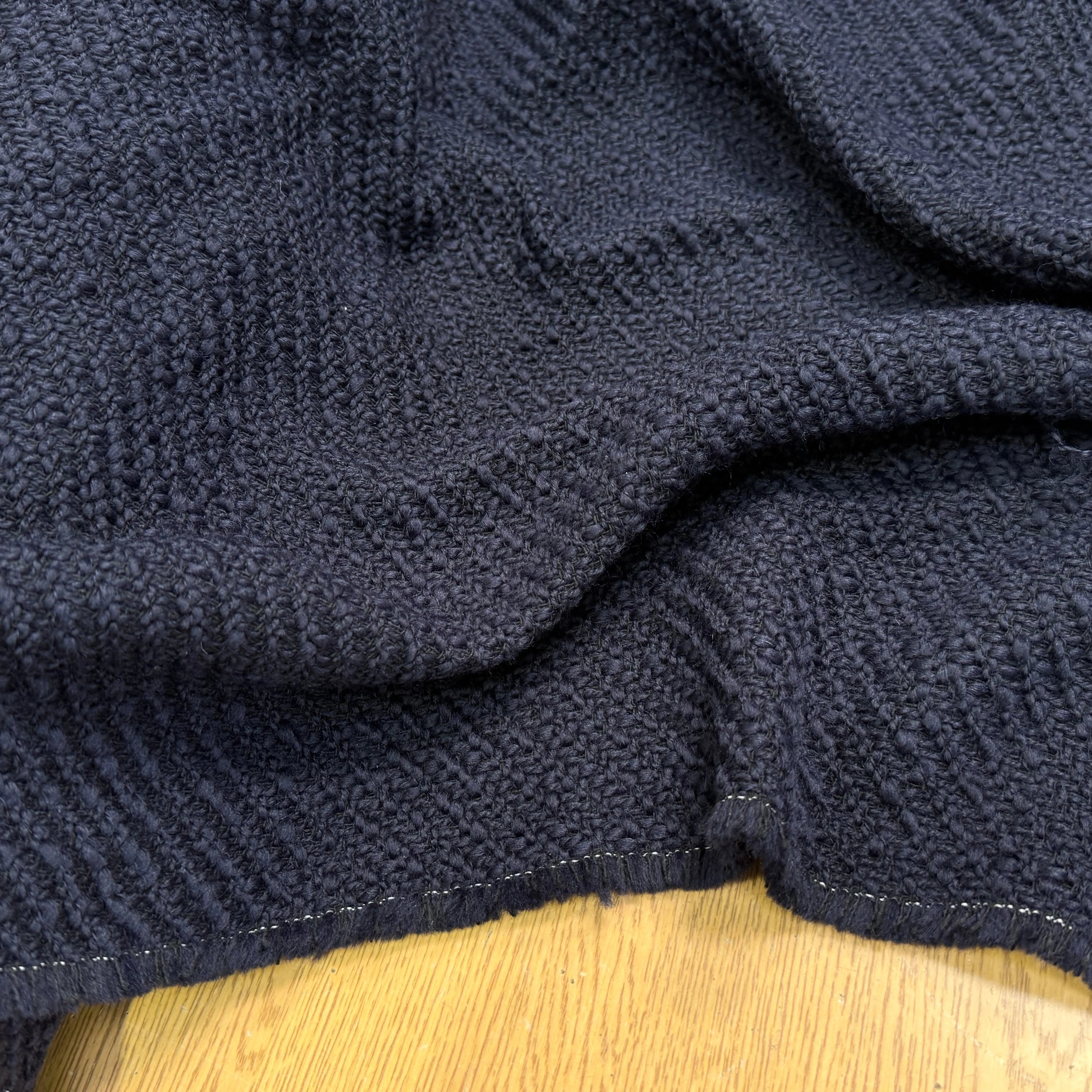 TWEED DE LAINE BOUCLETTE ULTRA BEAU MARINE - My Little Coupon