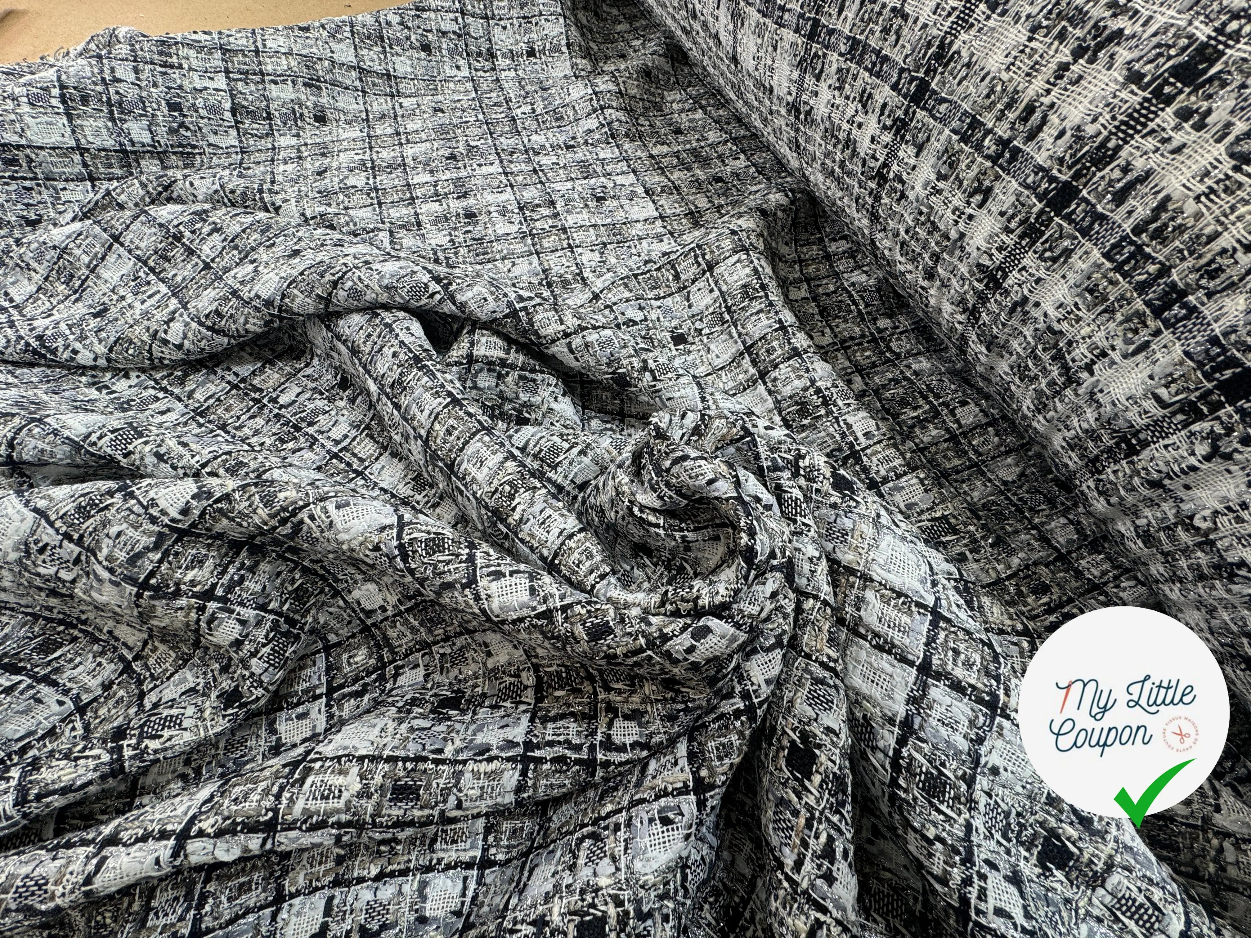 TWEED DE PRESTIGE FABRICATION FRANÇAISE - My Little Coupon