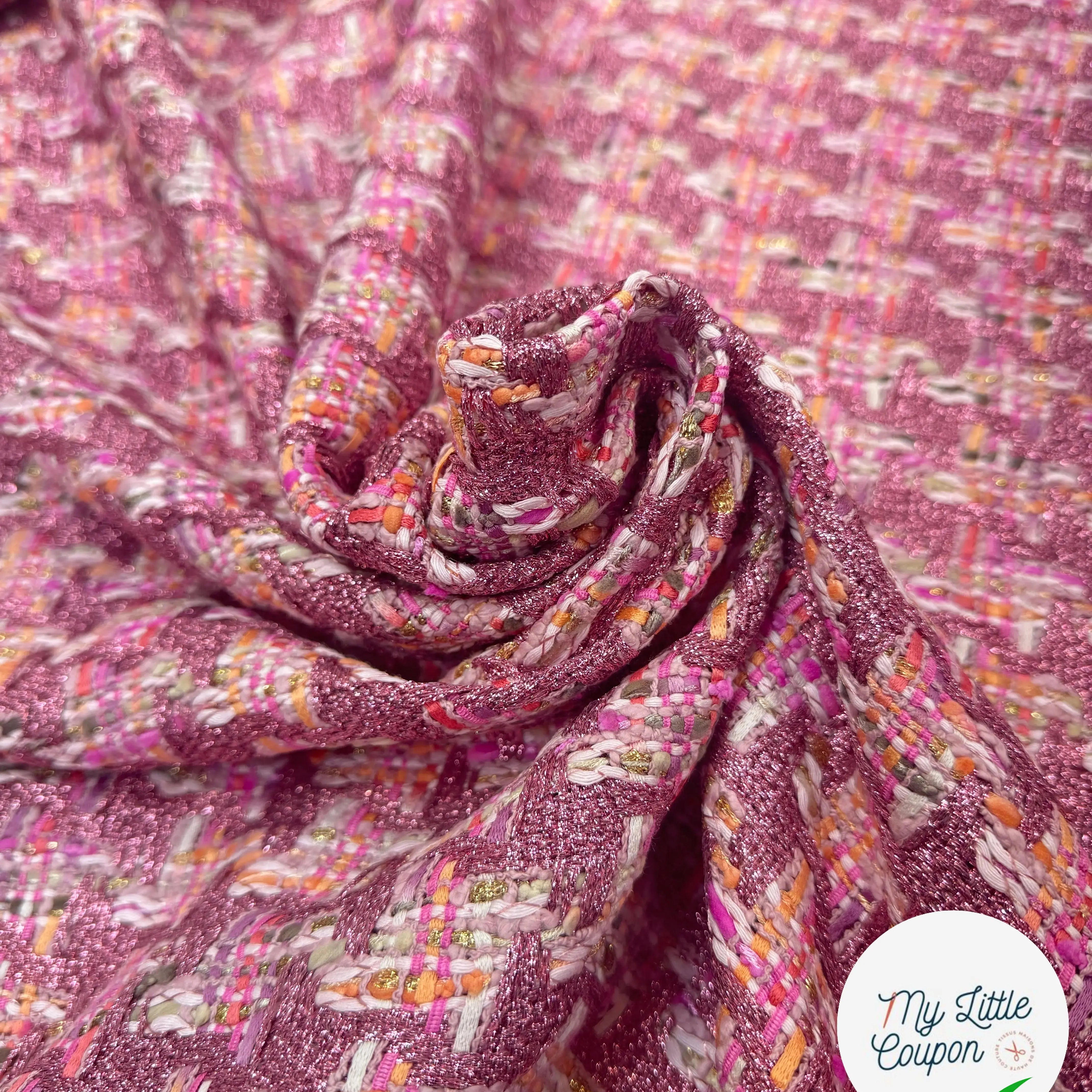 TWEED DE PRESTIGE MADE IN FRANCE PIED DE COQ - My Little Coupon