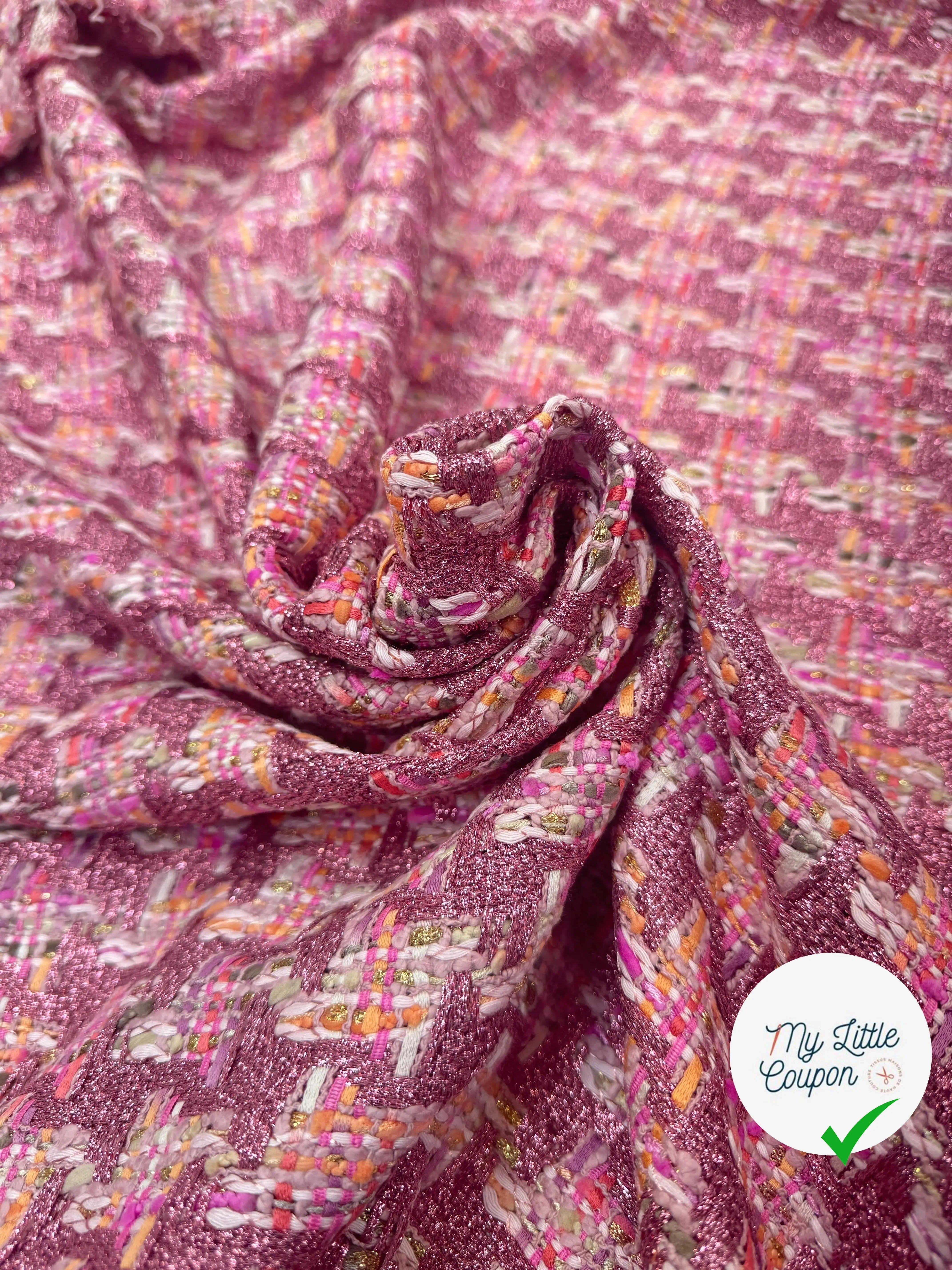 TWEED DE PRESTIGE MADE IN FRANCE PIED DE COQ - My Little Coupon