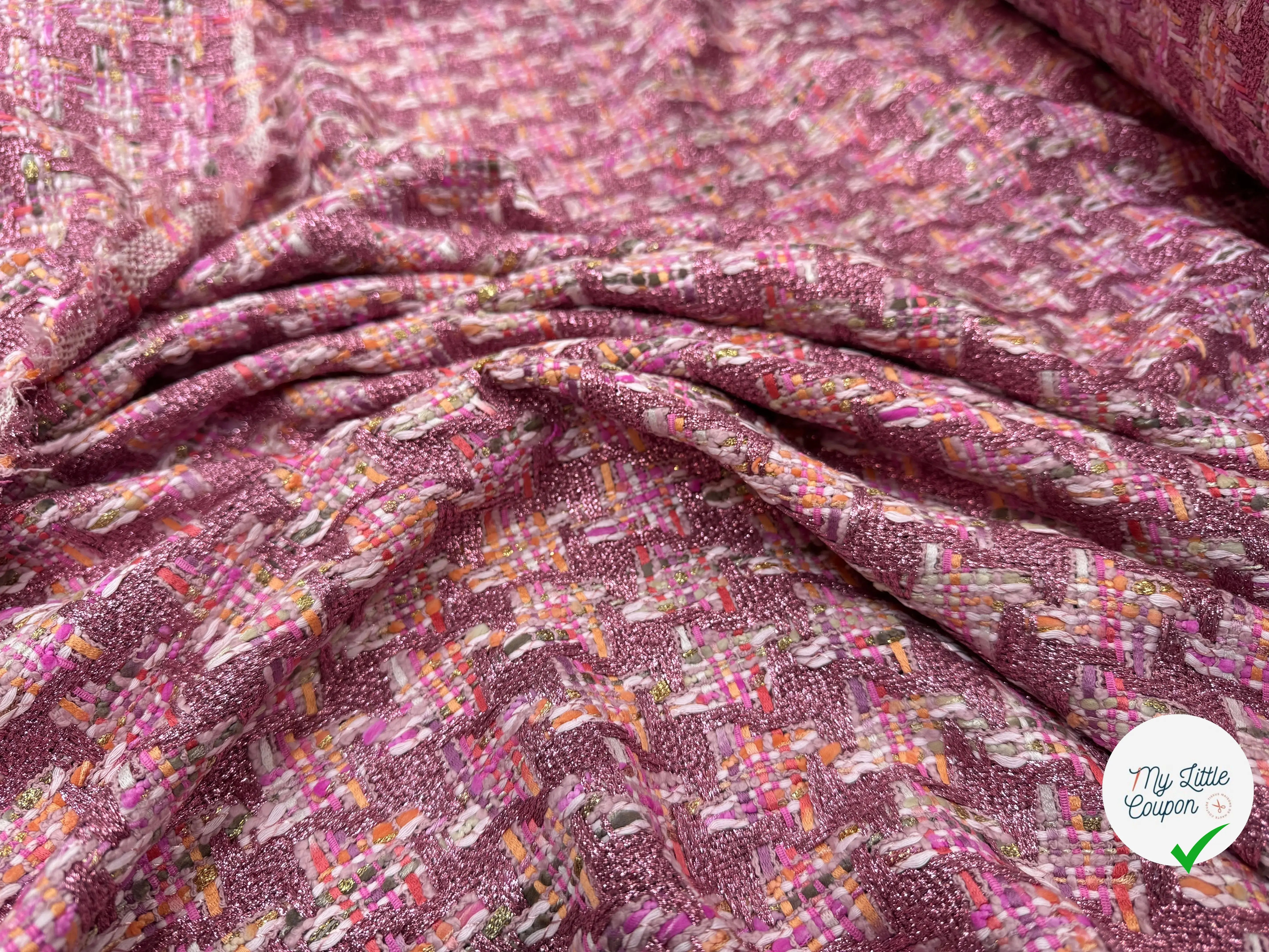 TWEED DE PRESTIGE MADE IN FRANCE PIED DE COQ - My Little Coupon