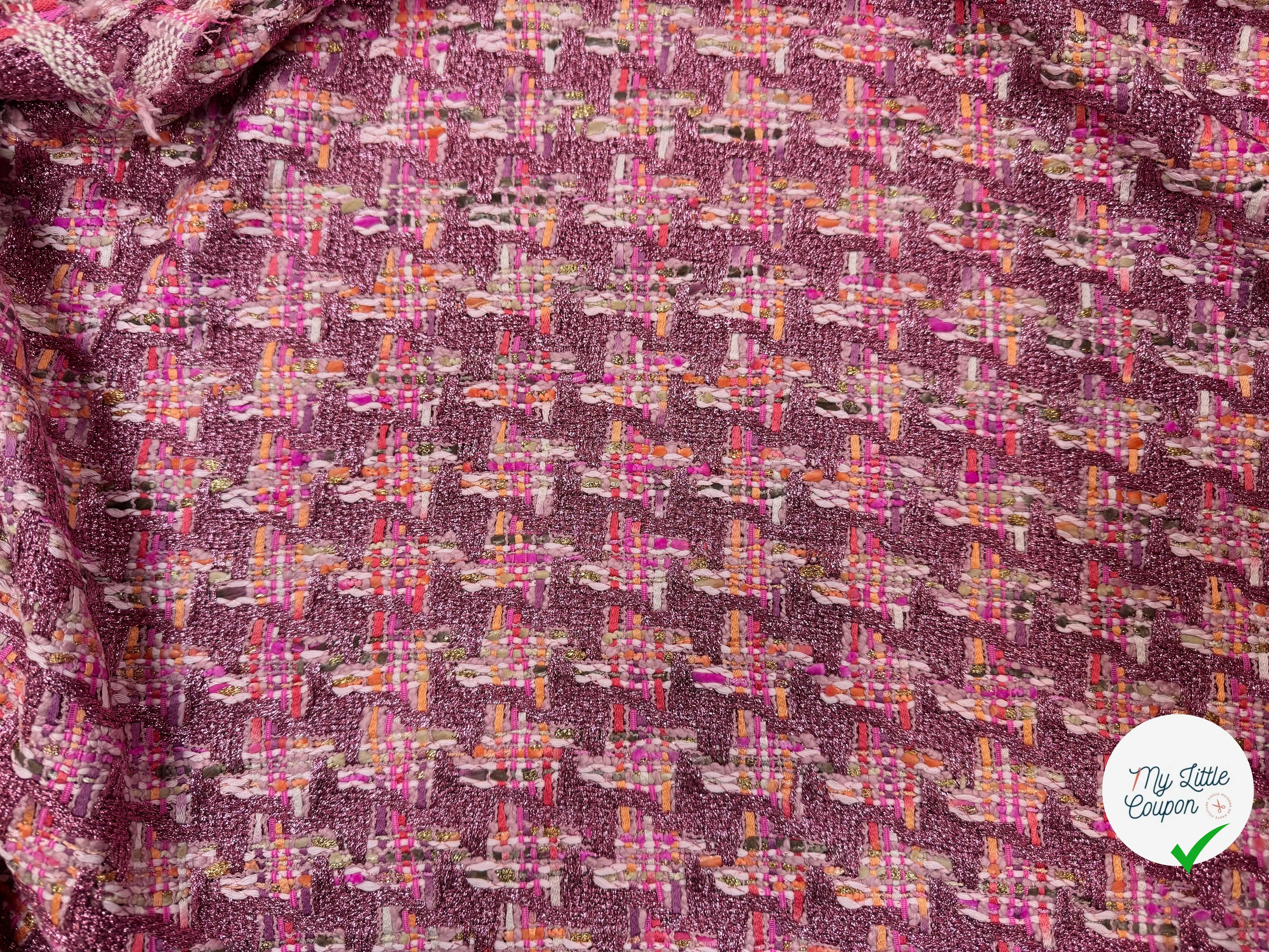 TWEED DE PRESTIGE MADE IN FRANCE PIED DE COQ - My Little Coupon
