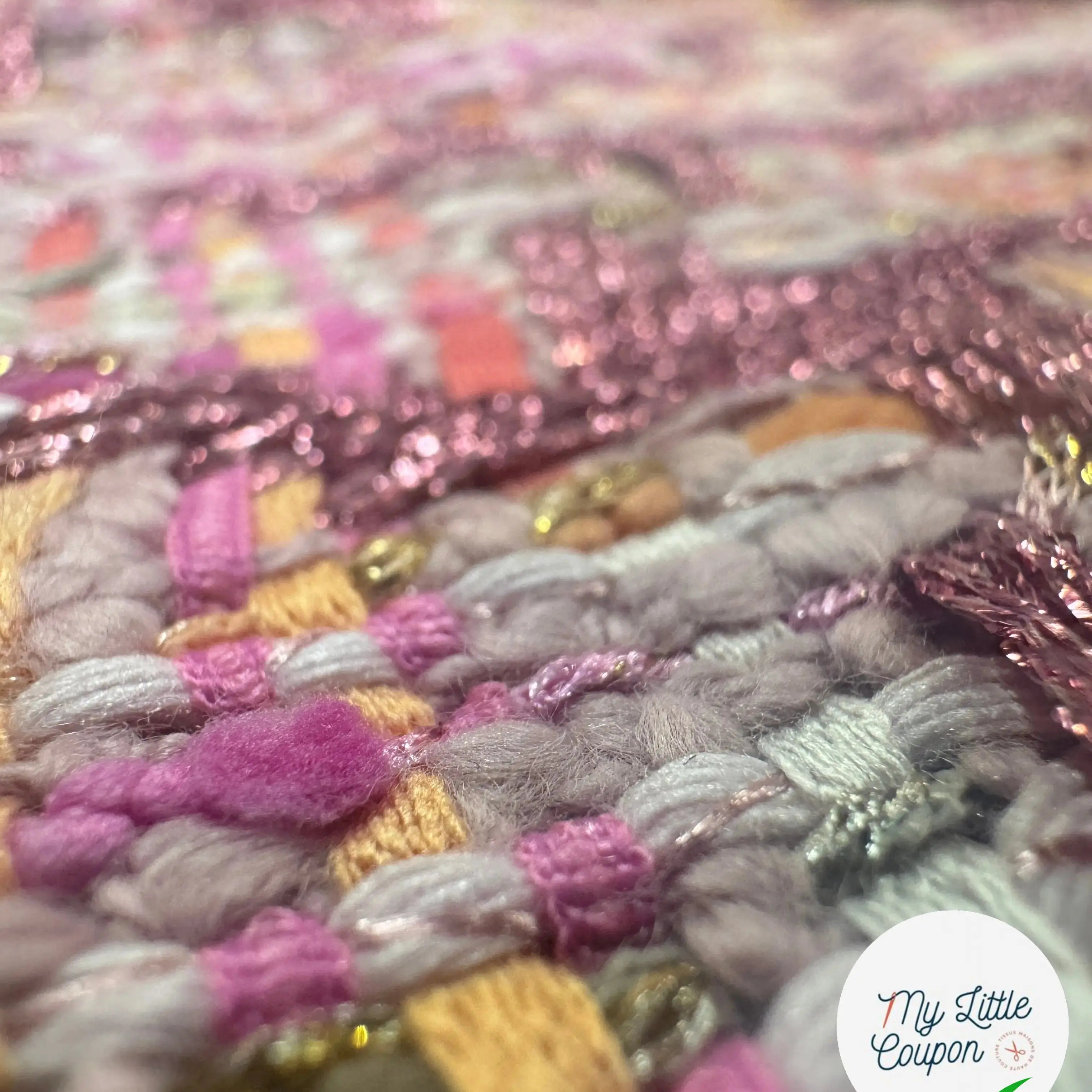 TWEED DE PRESTIGE MADE IN FRANCE PIED DE COQ - My Little Coupon