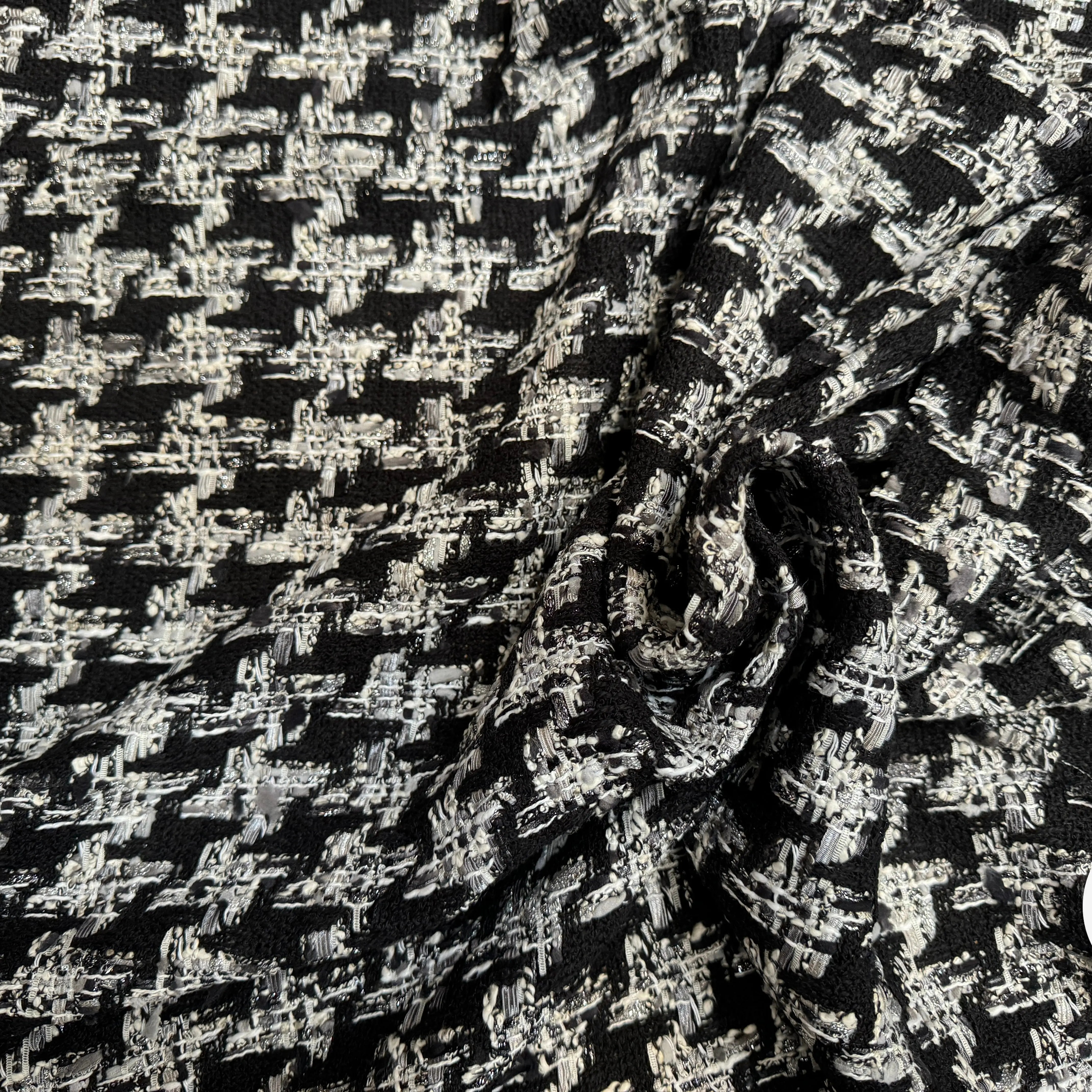 TWEED DE PRESTIGE PIED DE COQ FABRICATION FRANÇAISE - My Little Coupon