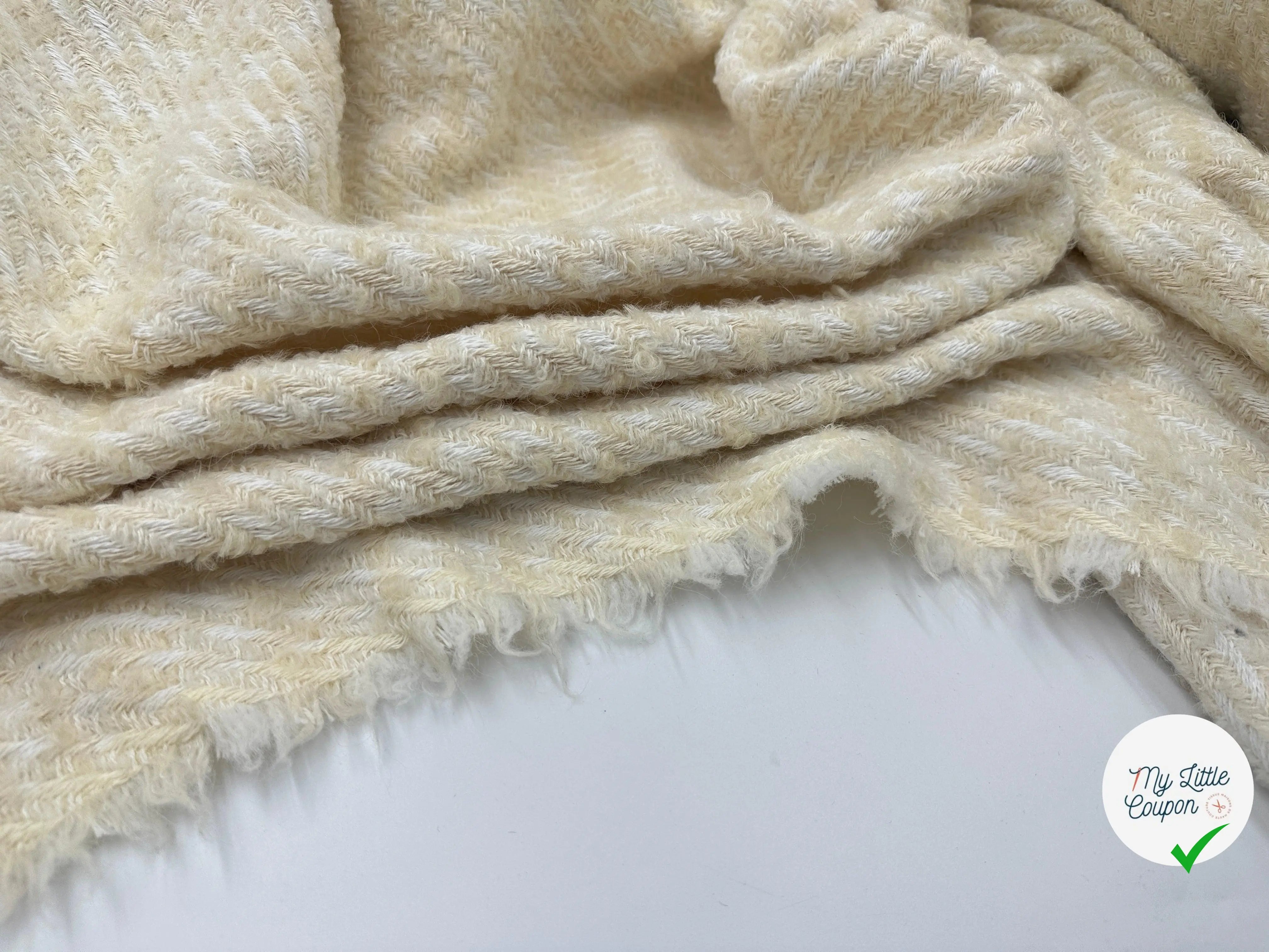 TWEED DE PRINTEMPS ZESTE DE LEMON - My Little Coupon - tissu - coudre