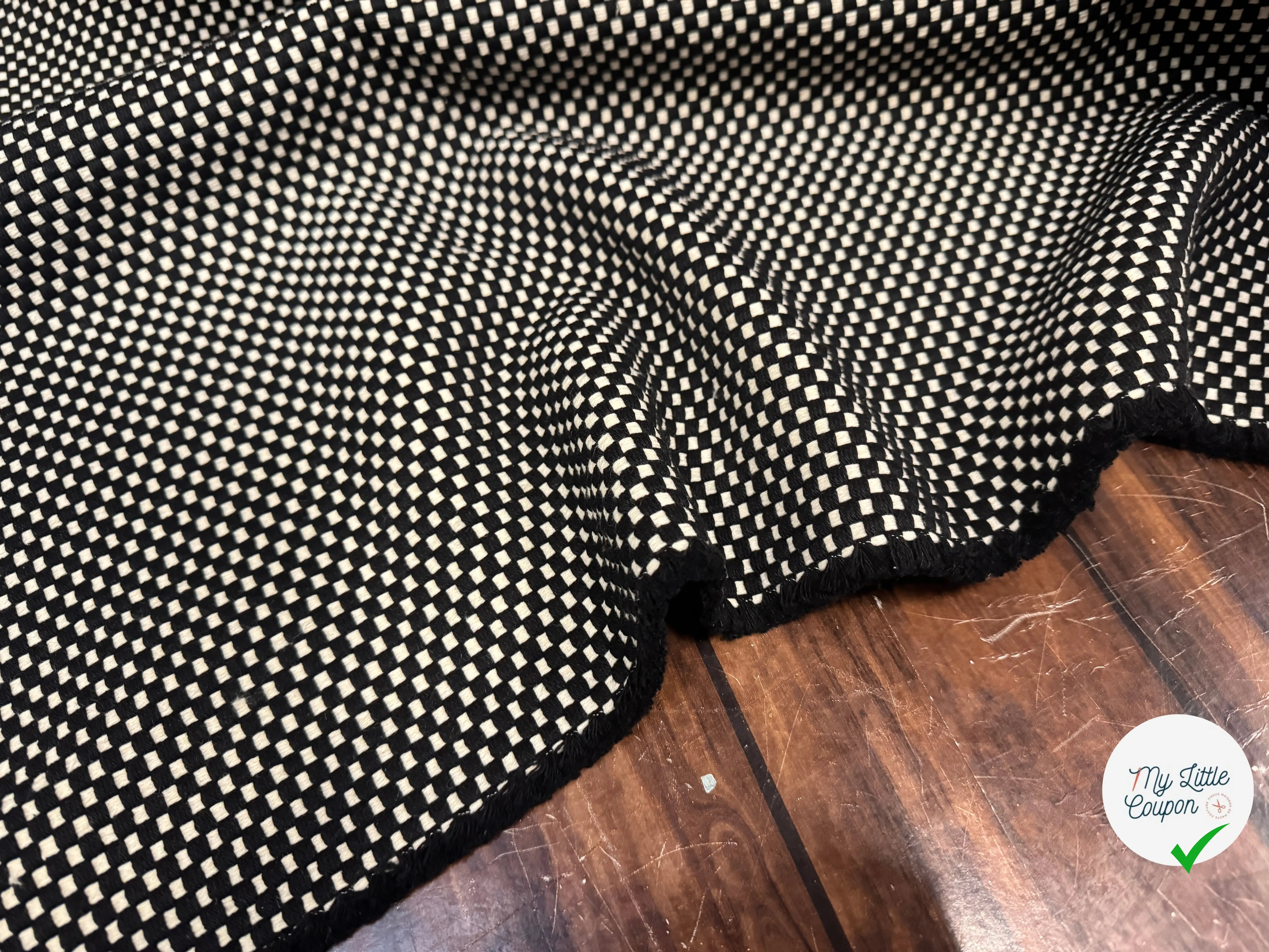 TWEED JACQUARD DAMIER - My Little Coupon