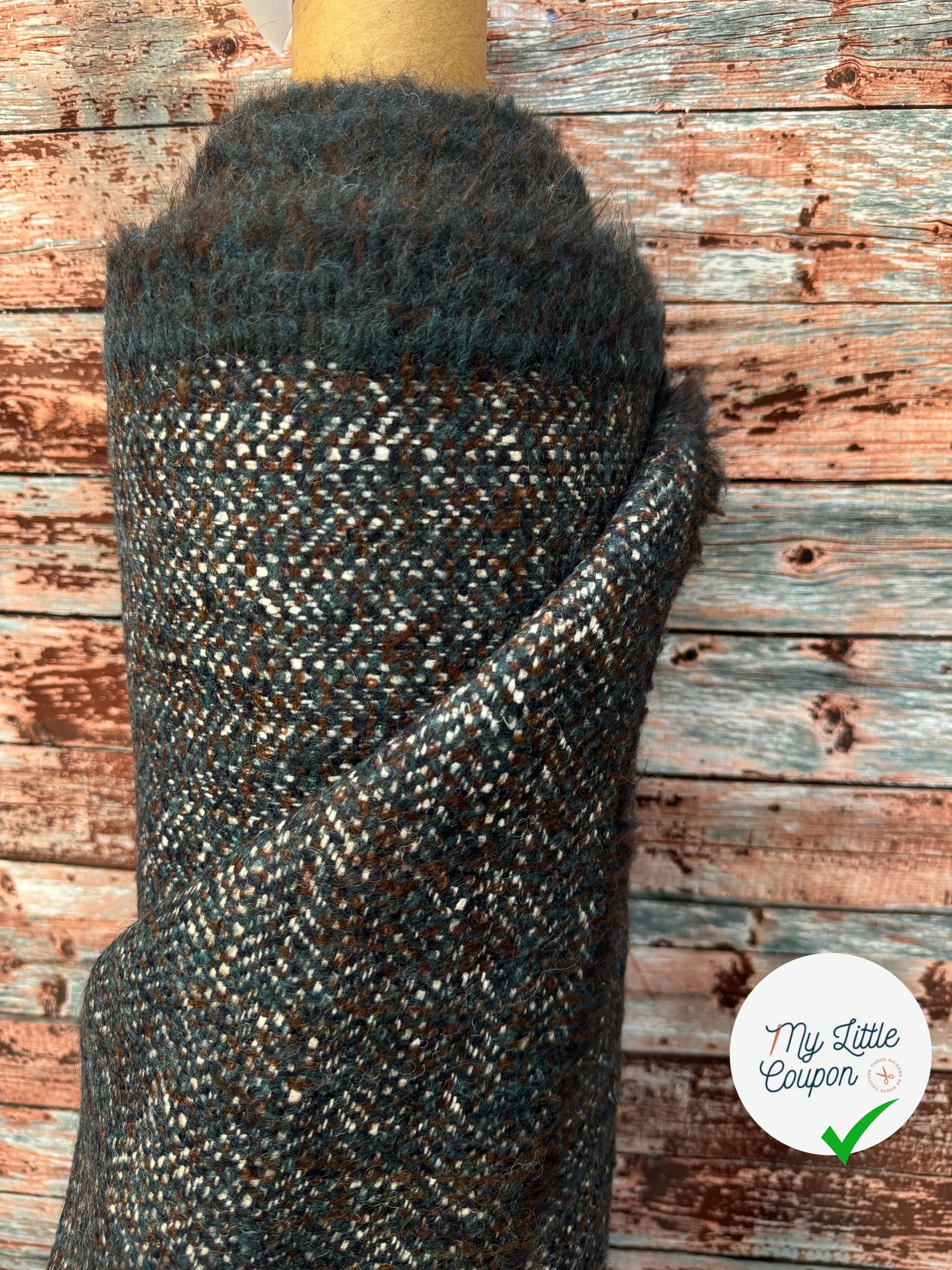 TWEED LAINE FABRICA TESSUTI 13% ALPAGA - My Little Coupon