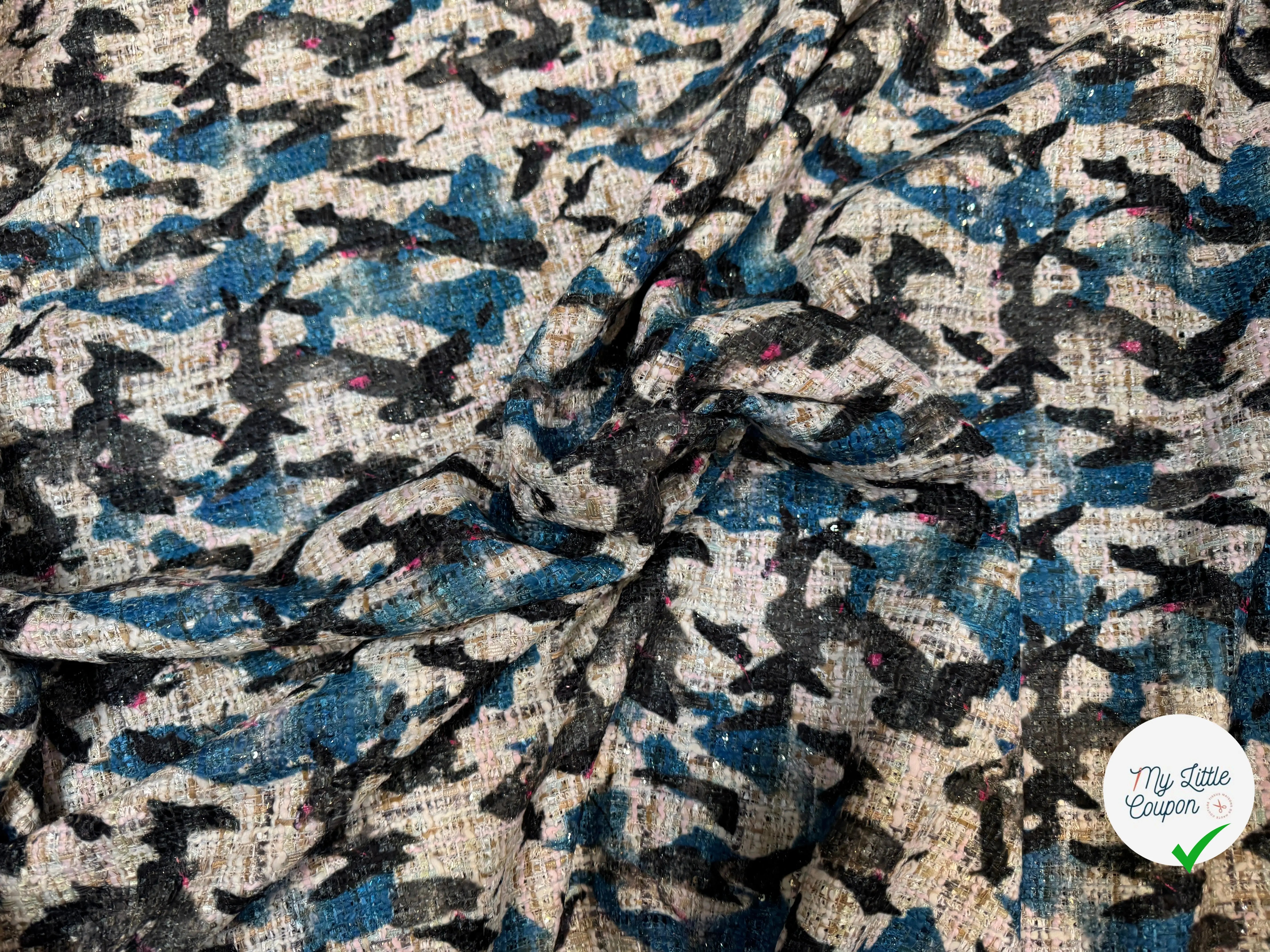 TWEED LUREX DE TACHES - My Little Coupon
