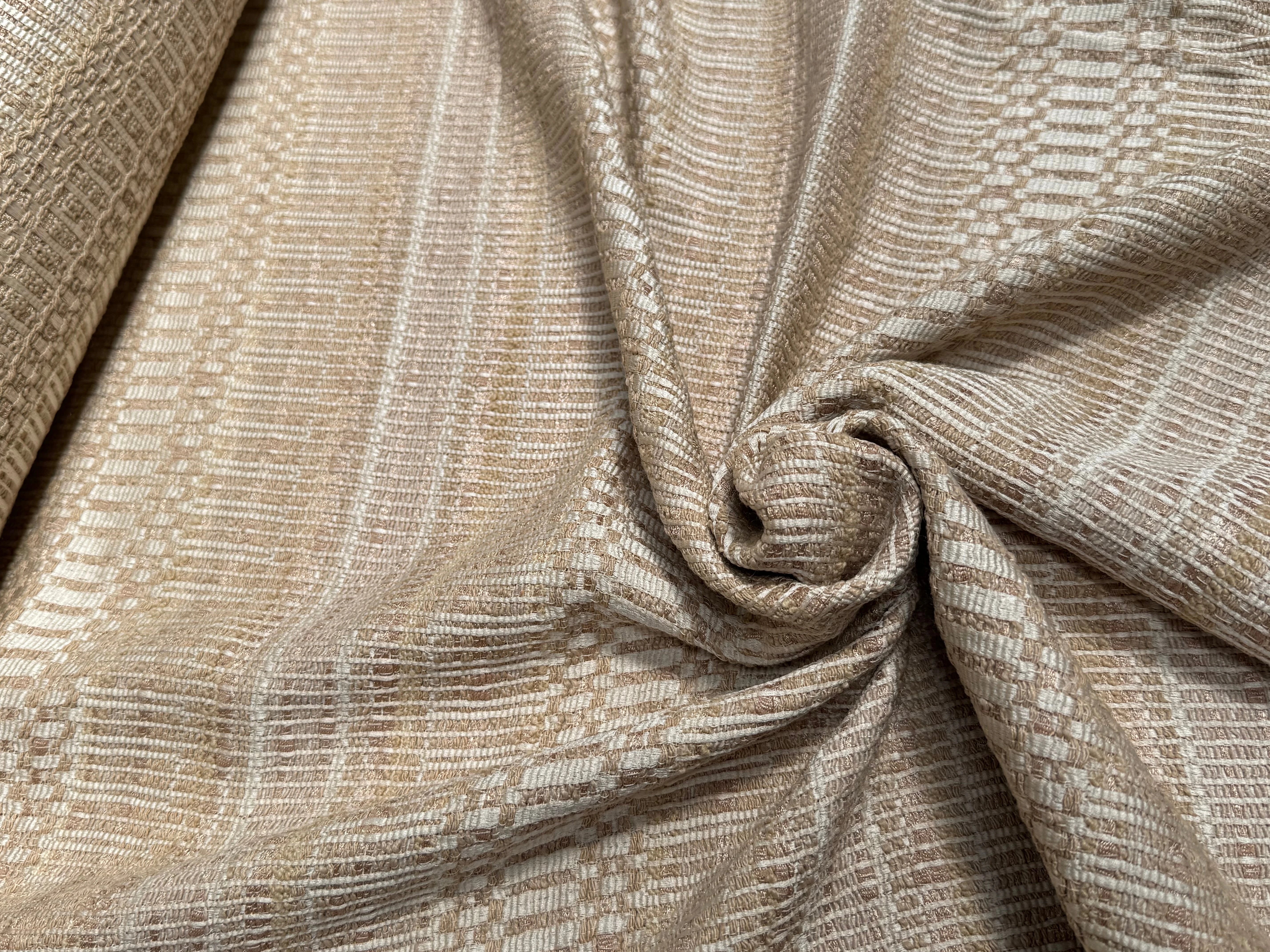 TWEED MI-SAISON 83% COTON BEIGE - My Little Coupon