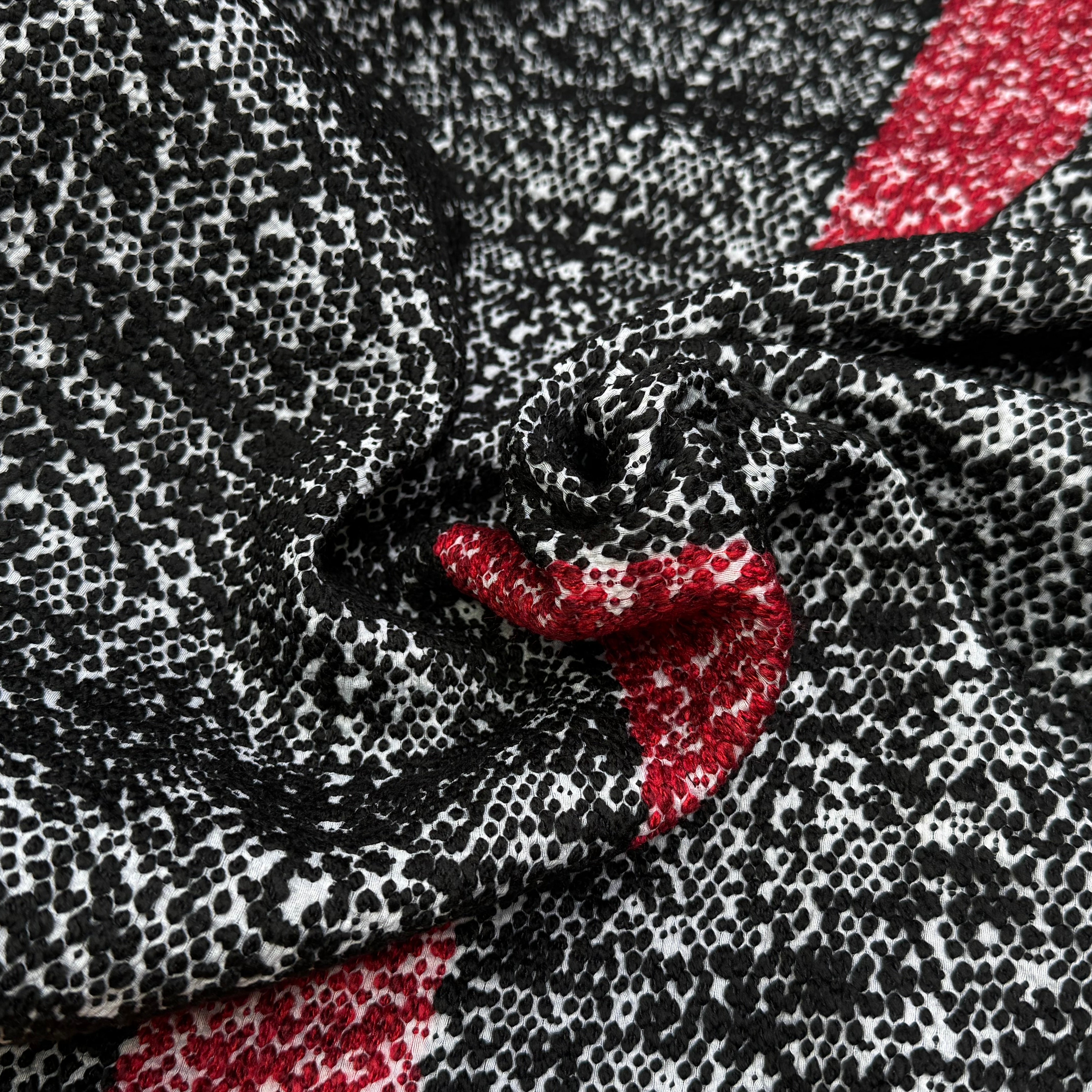 TWEED NOIR RUBIS - My Little Coupon