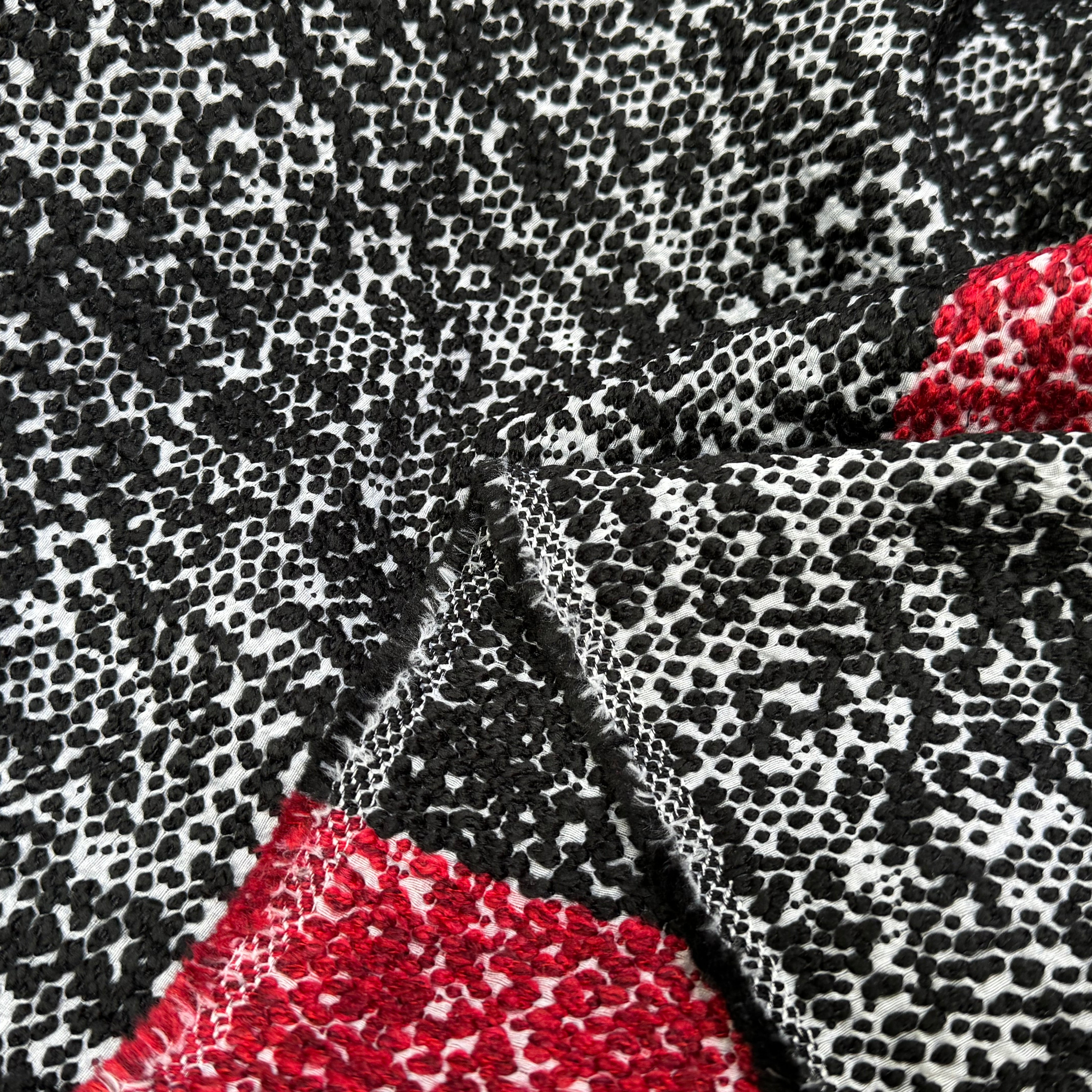 TWEED NOIR RUBIS - My Little Coupon