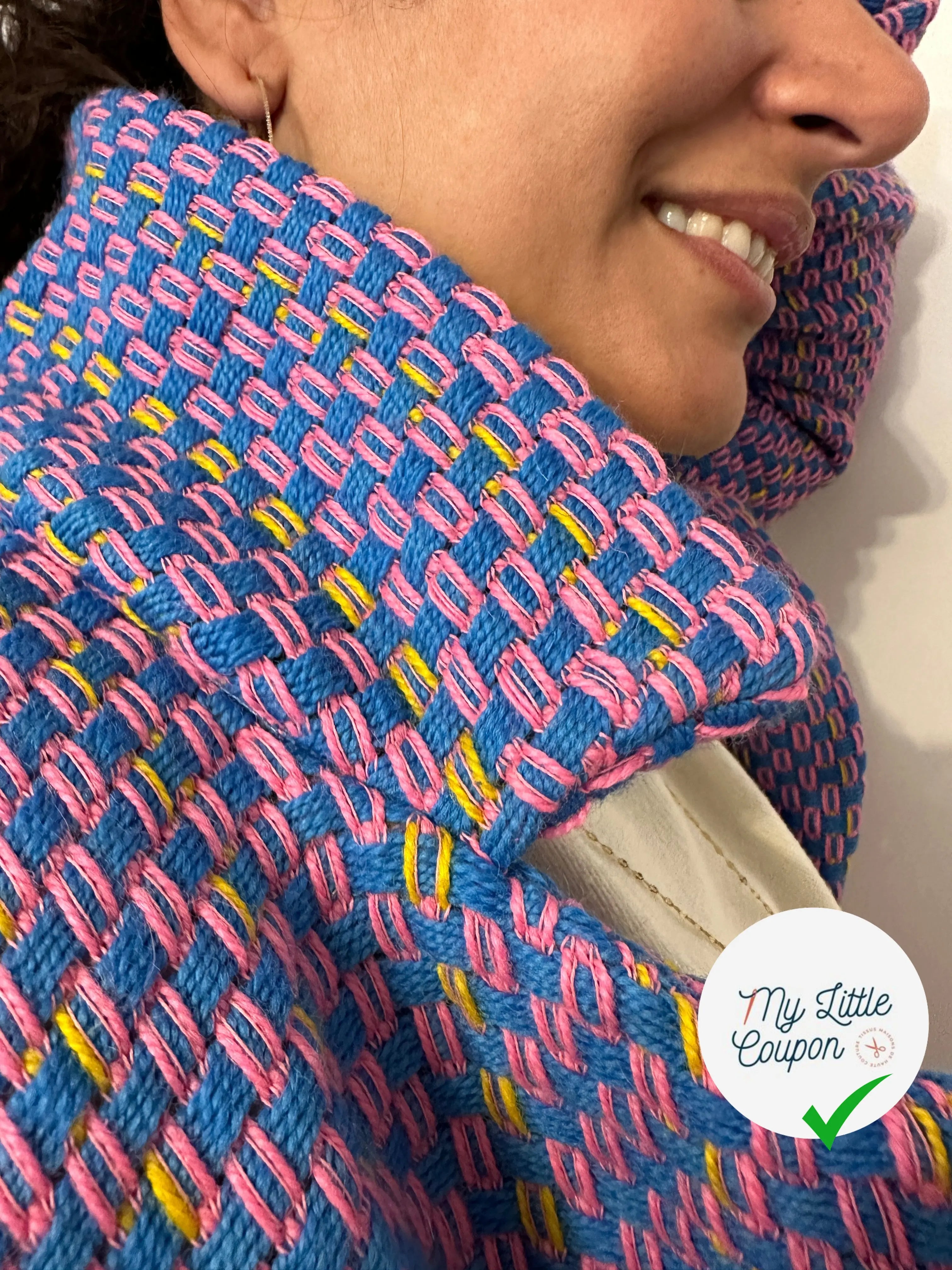TWEED PRESTIGE BLEU & ROSE CHIC MLC INTERN