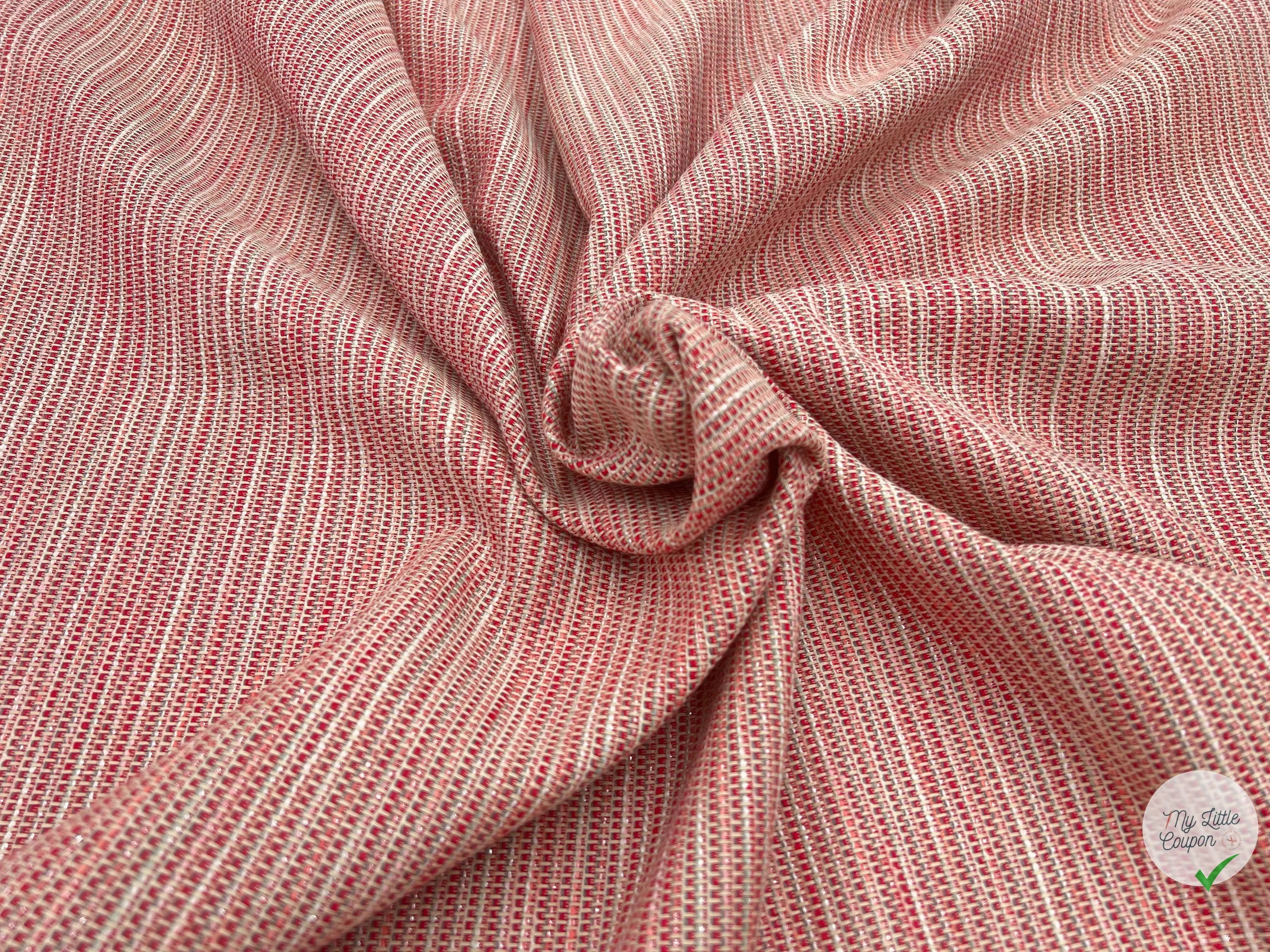 TWEED PRINTEMPS RUTILANT ET SCINTILLANT - My Little Coupon - tissu - coudre