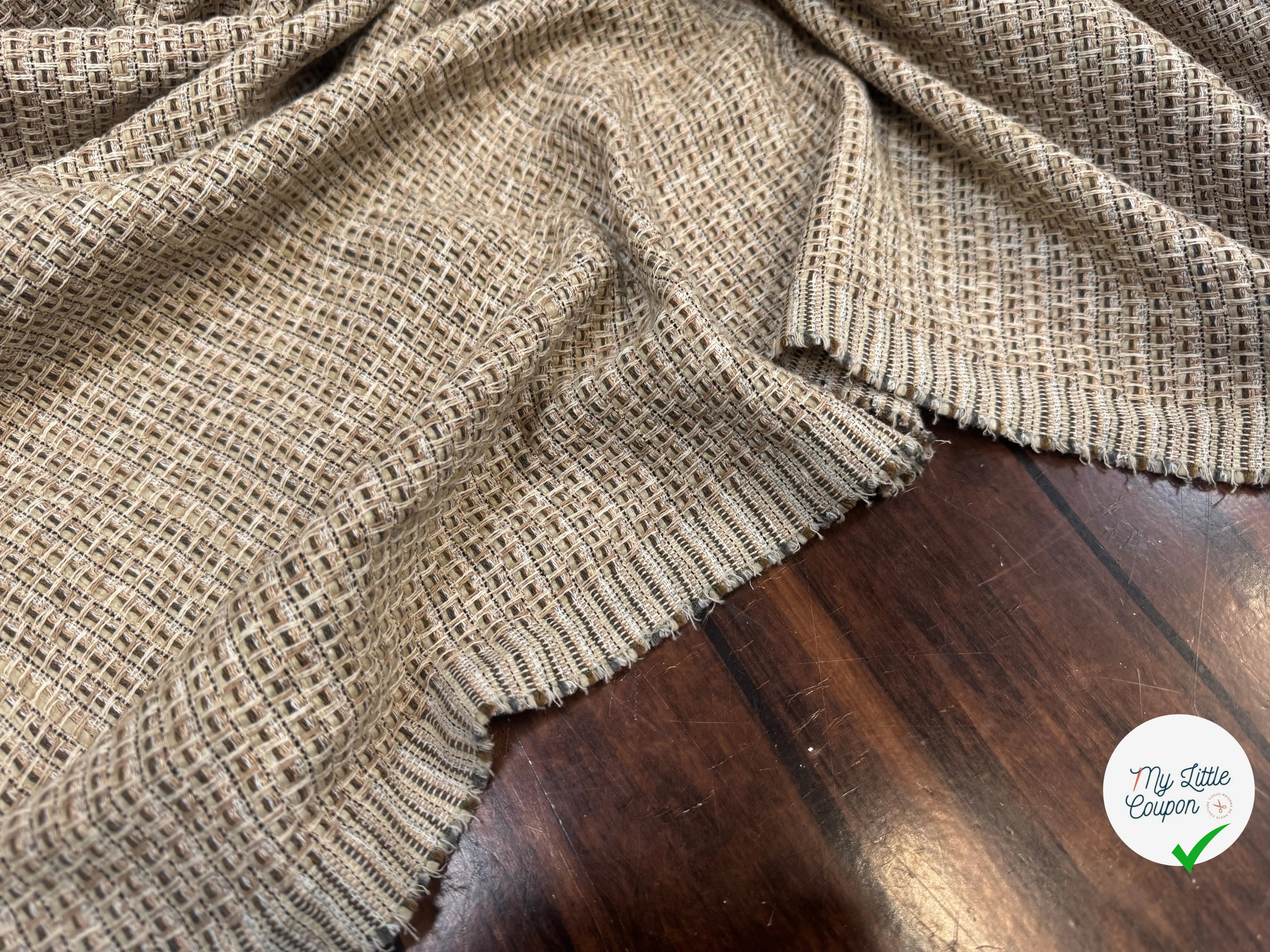 TWEED SHARP 80% COTON - My Little Coupon