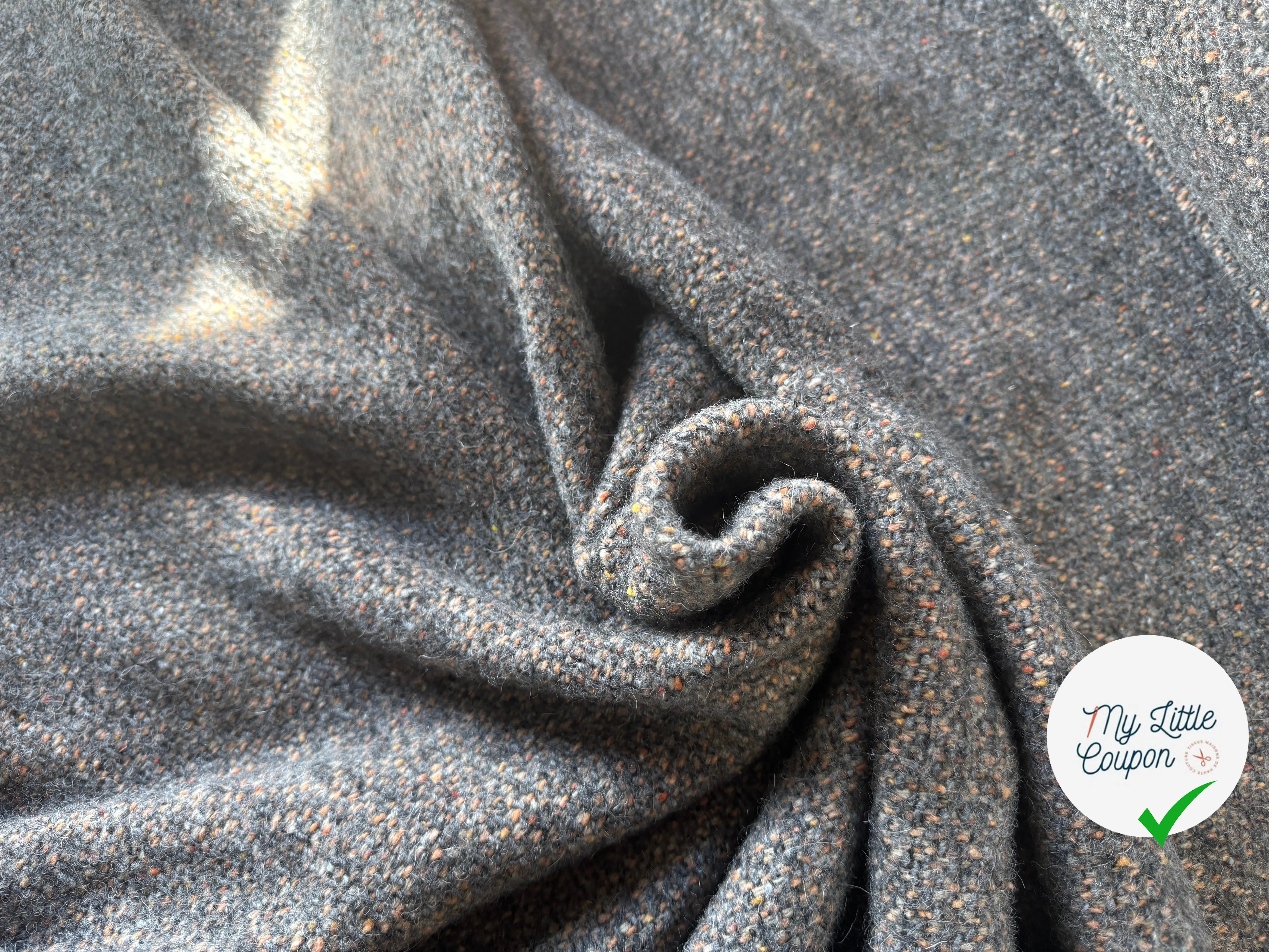 TWEED TAILLEUR BOUCLETTE DE LAINE SUBLIME 6% ALPAGA - My Little Coupon