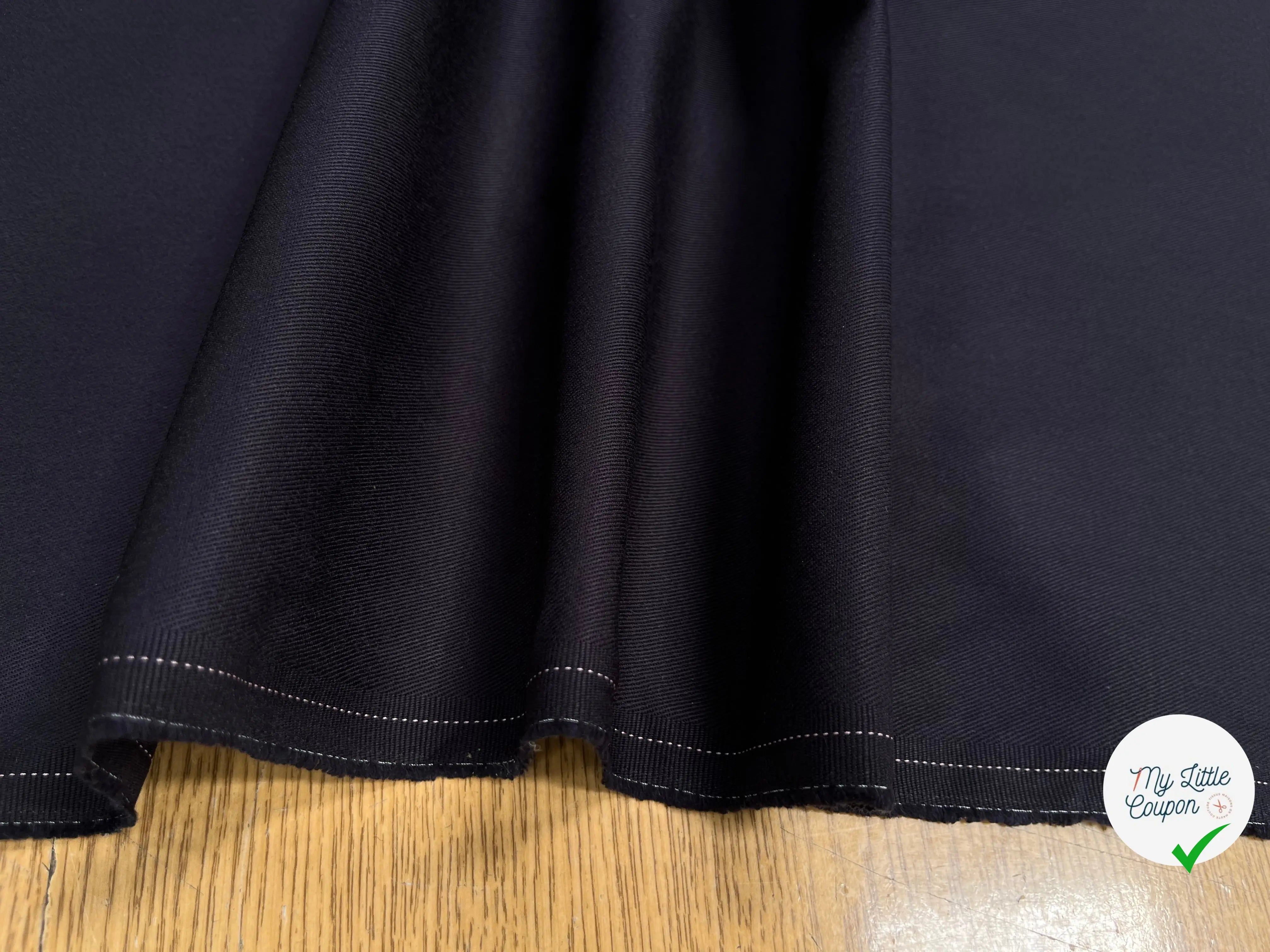 TWILL DE COTON BLEU NAVY - My Little Coupon