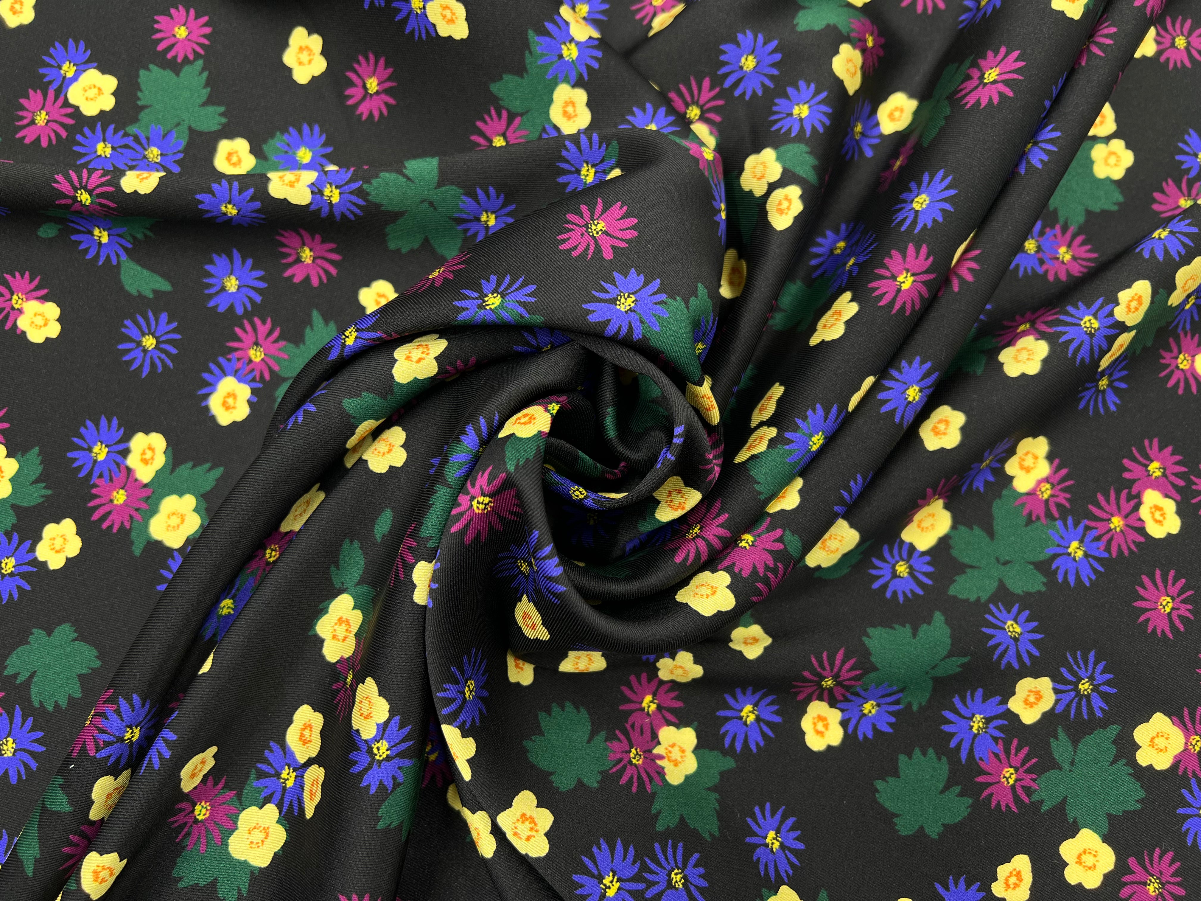 TWILL IMPRIMÉ DE FLORES BONITAS MSO