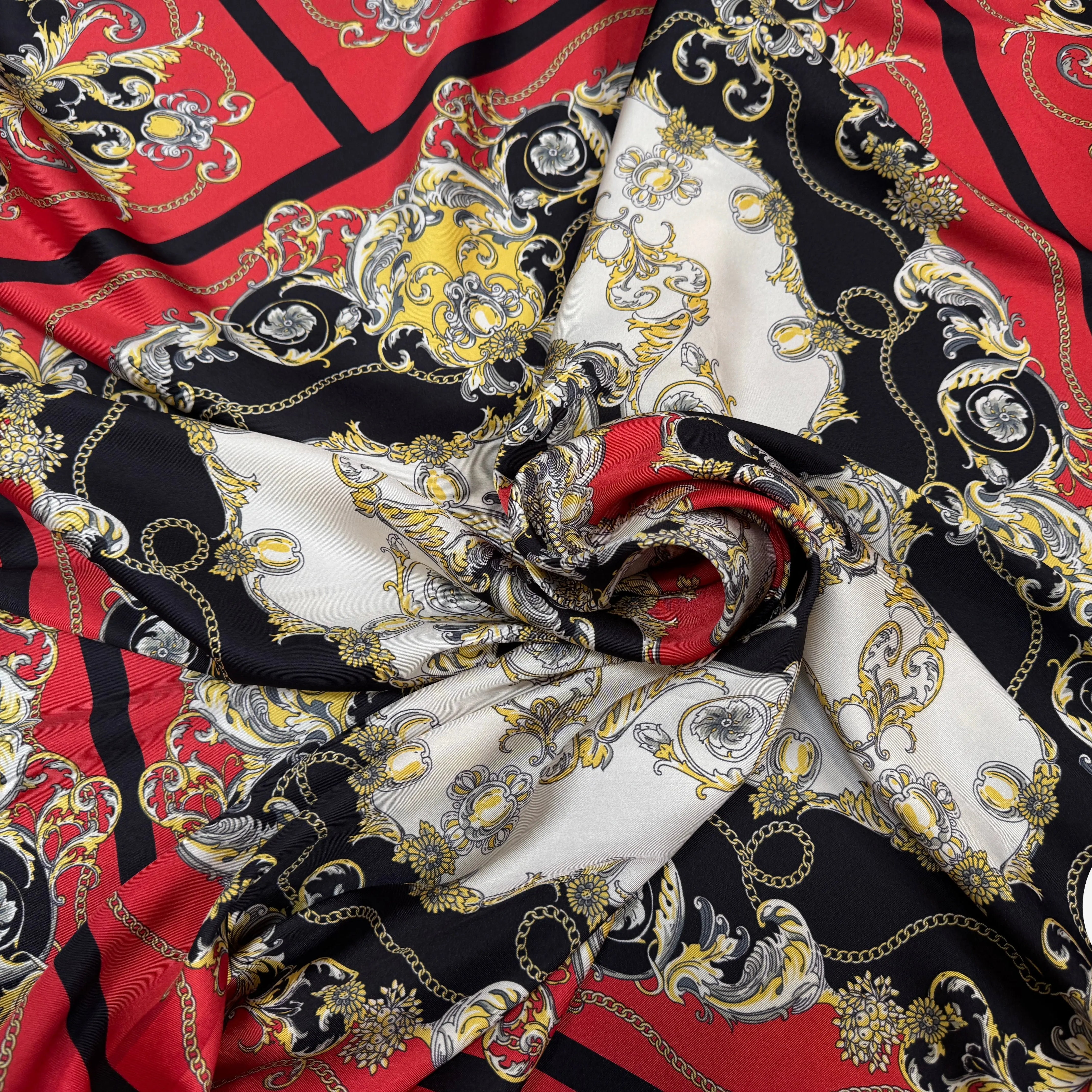 TWILL POLYESTER STYLE BAROQUE - My Little Coupon