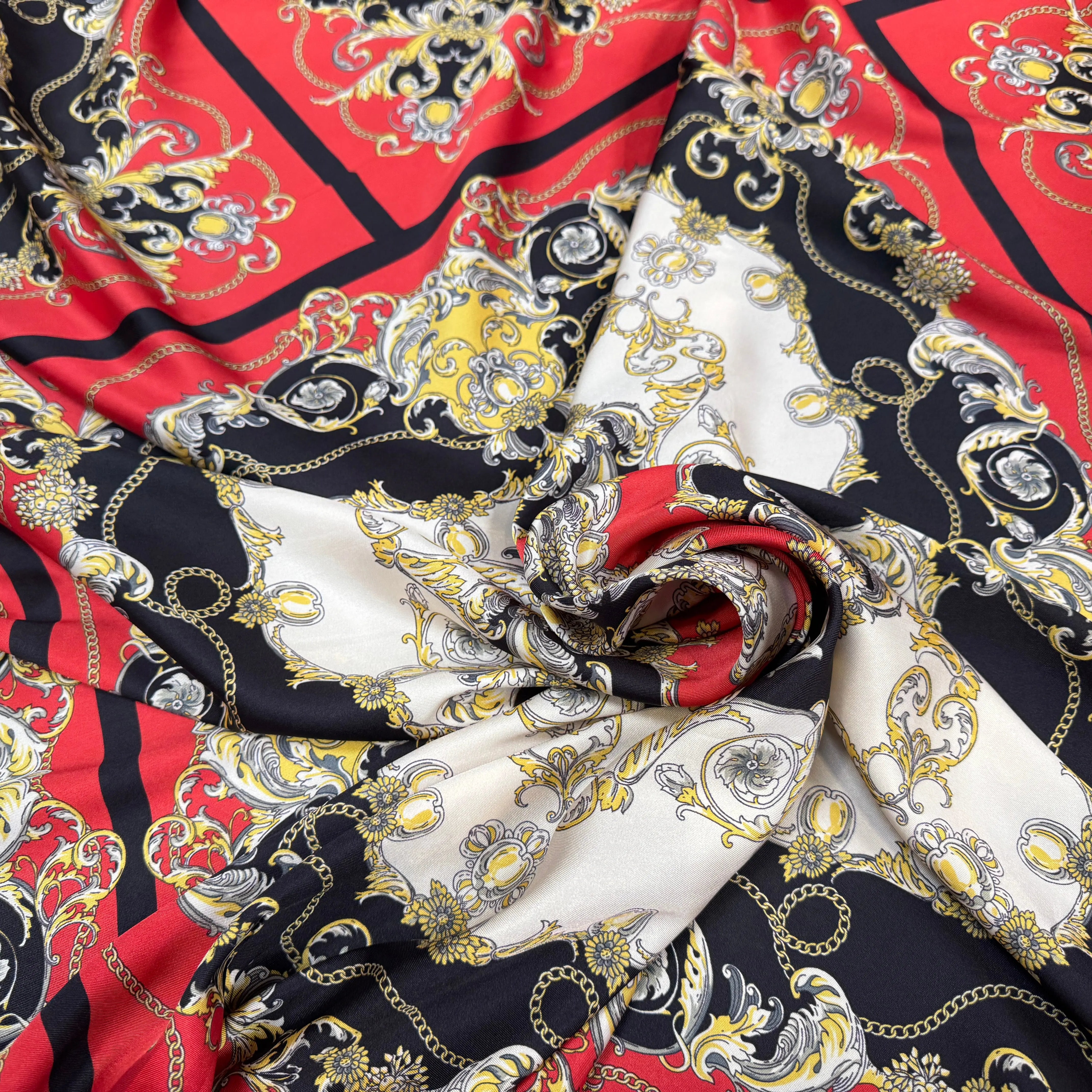 TWILL POLYESTER STYLE BAROQUE - My Little Coupon