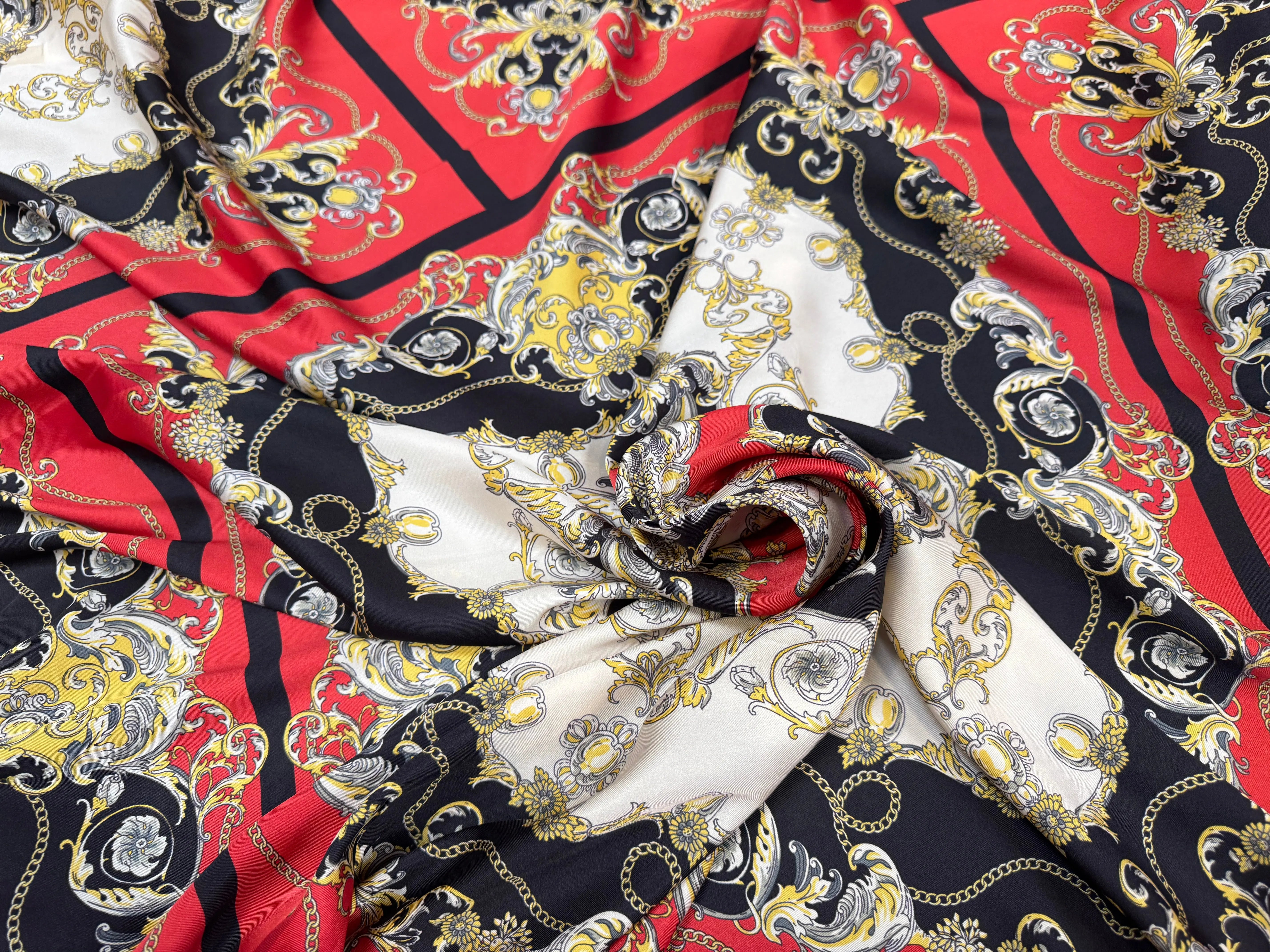 TWILL POLYESTER STYLE BAROQUE - My Little Coupon